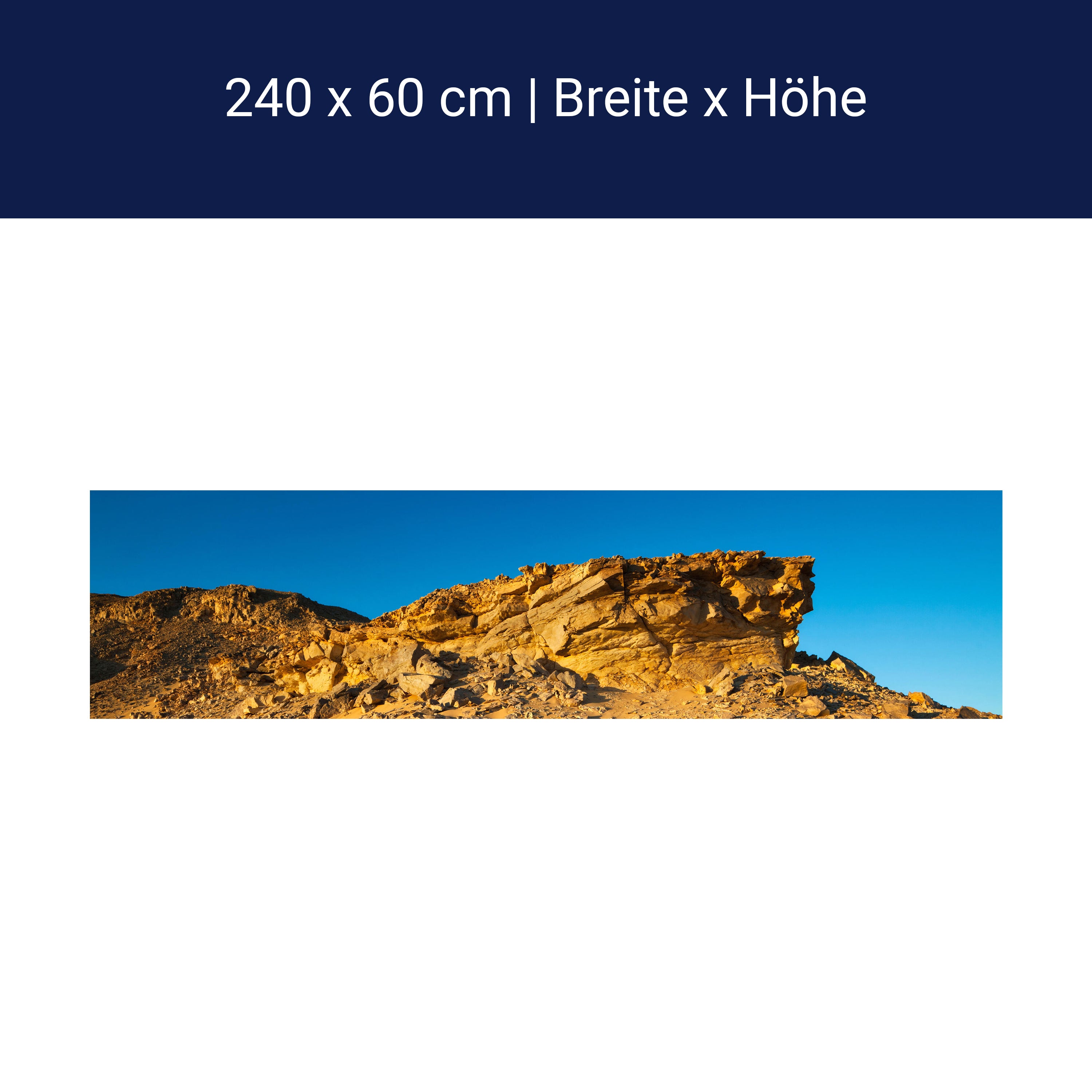 Küchenrückwand Goldene Wüste M0350 Küchenrückwand Goldene Wüste M0350