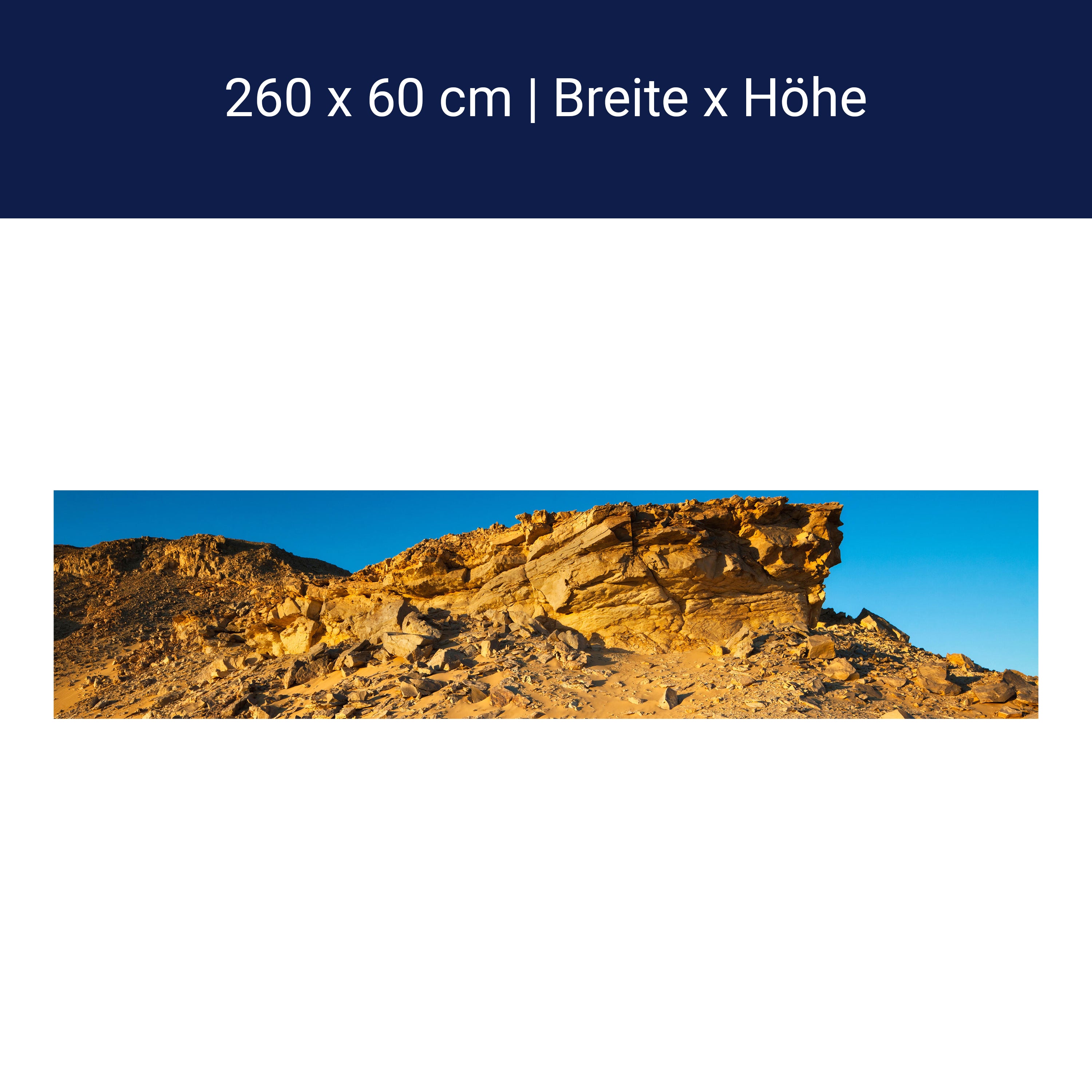 Küchenrückwand Goldene Wüste M0350 Küchenrückwand Goldene Wüste M0350