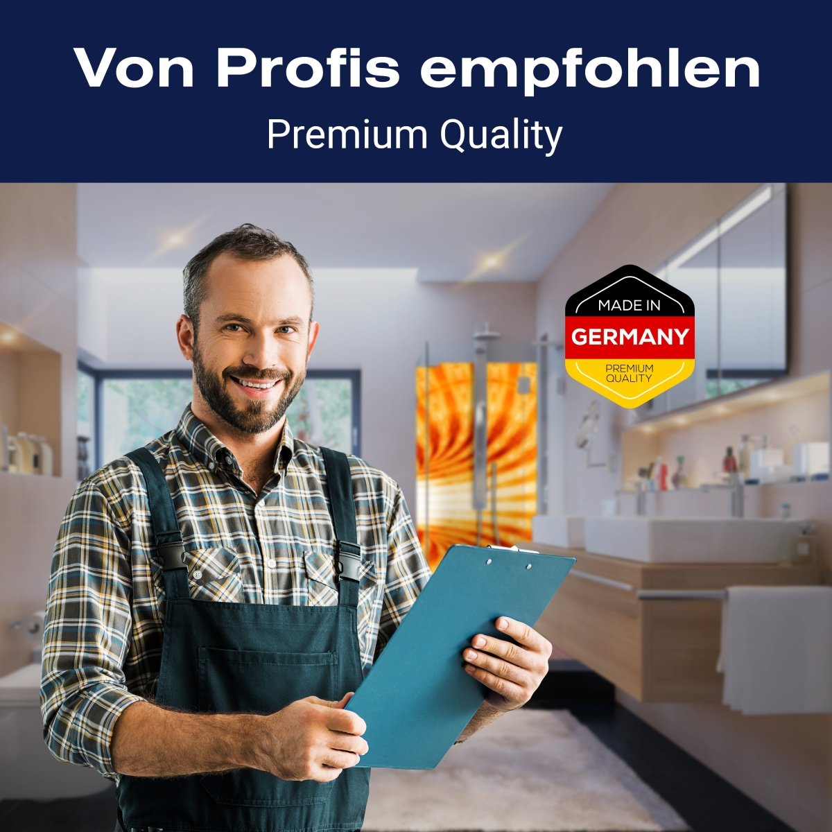 Duschwand Gelber Tunnel M0351 entdecken - Bild 5 Duschwand Gelber Tunnel M0351 entdecken - Bild 5