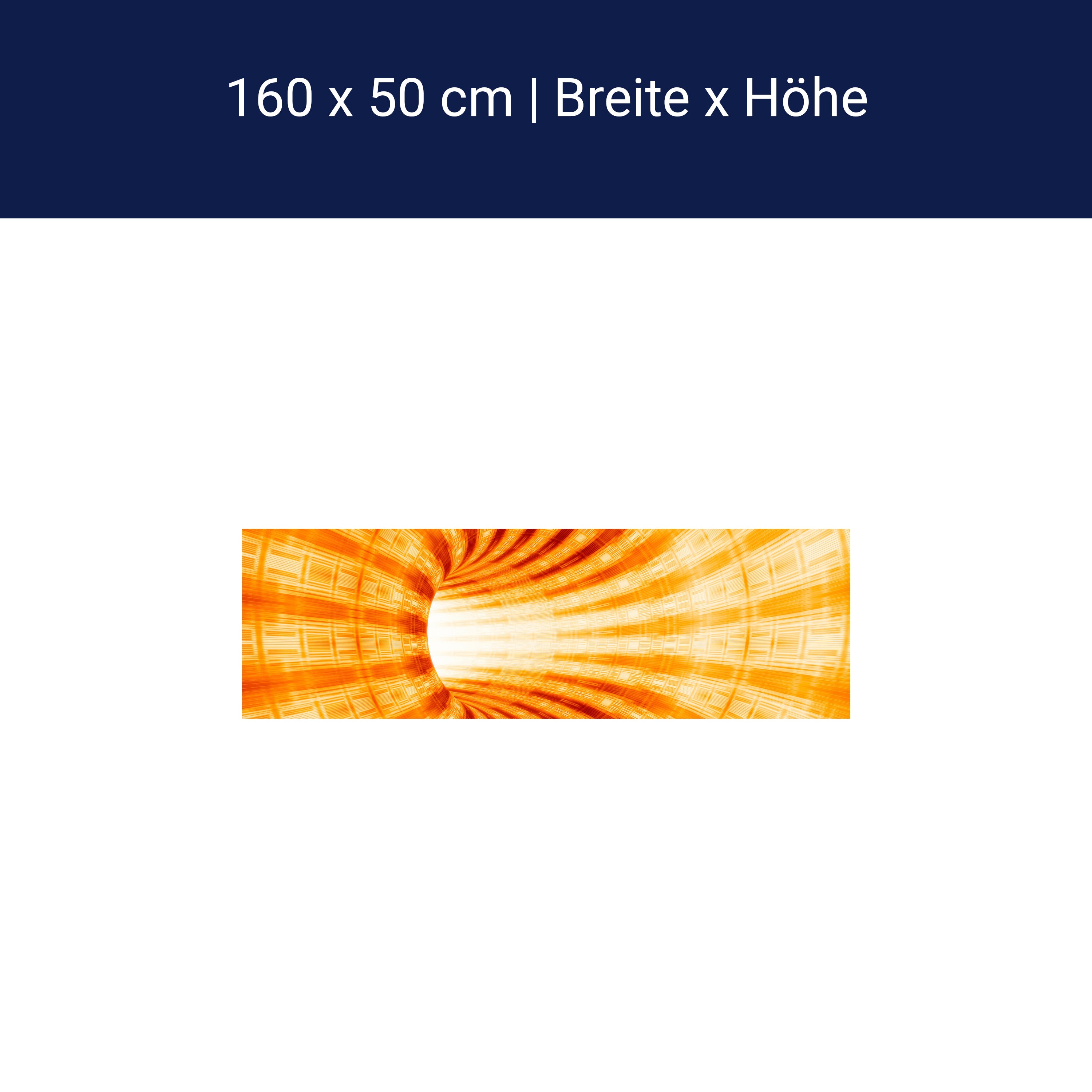 Küchenrückwand Gelber Tunnel M0351 Küchenrückwand Gelber Tunnel M0351