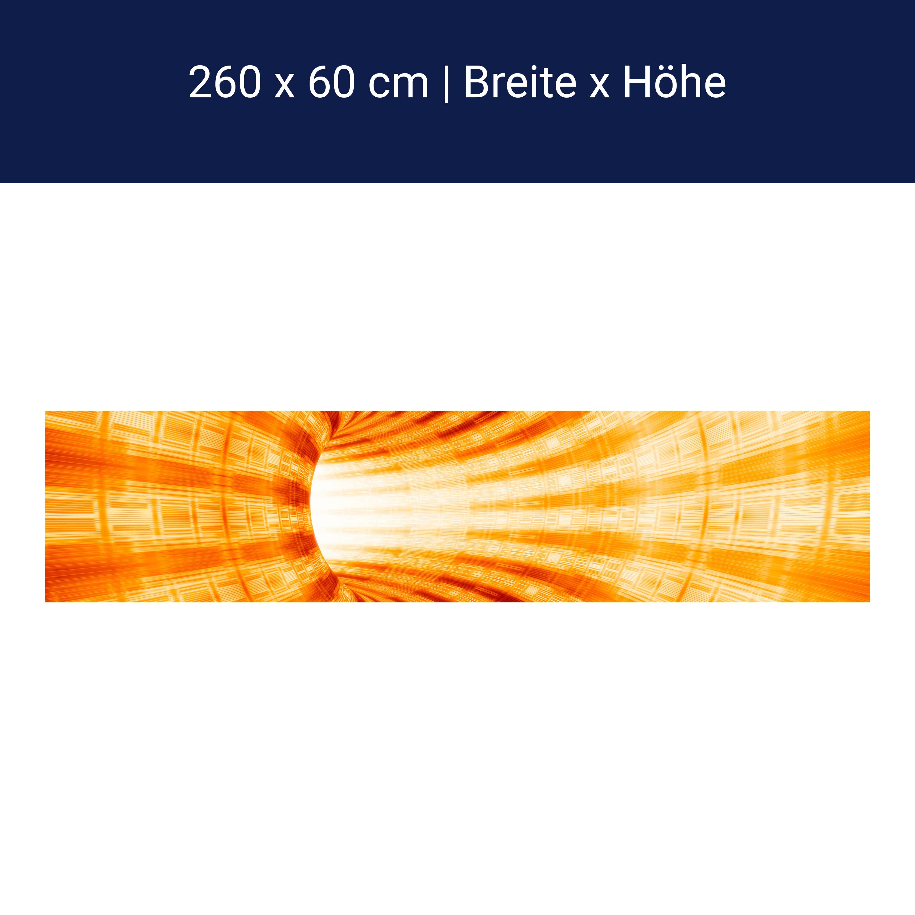 Küchenrückwand Gelber Tunnel M0351 Küchenrückwand Gelber Tunnel M0351