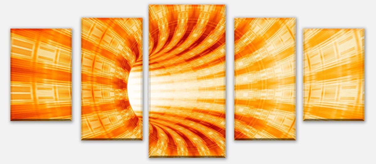 Leinwandbild Mehrteiler Gelber Tunnel M0351 entdecken - Bild 1 Leinwandbild Mehrteiler Gelber Tunnel M0351 entdecken - Bild 1