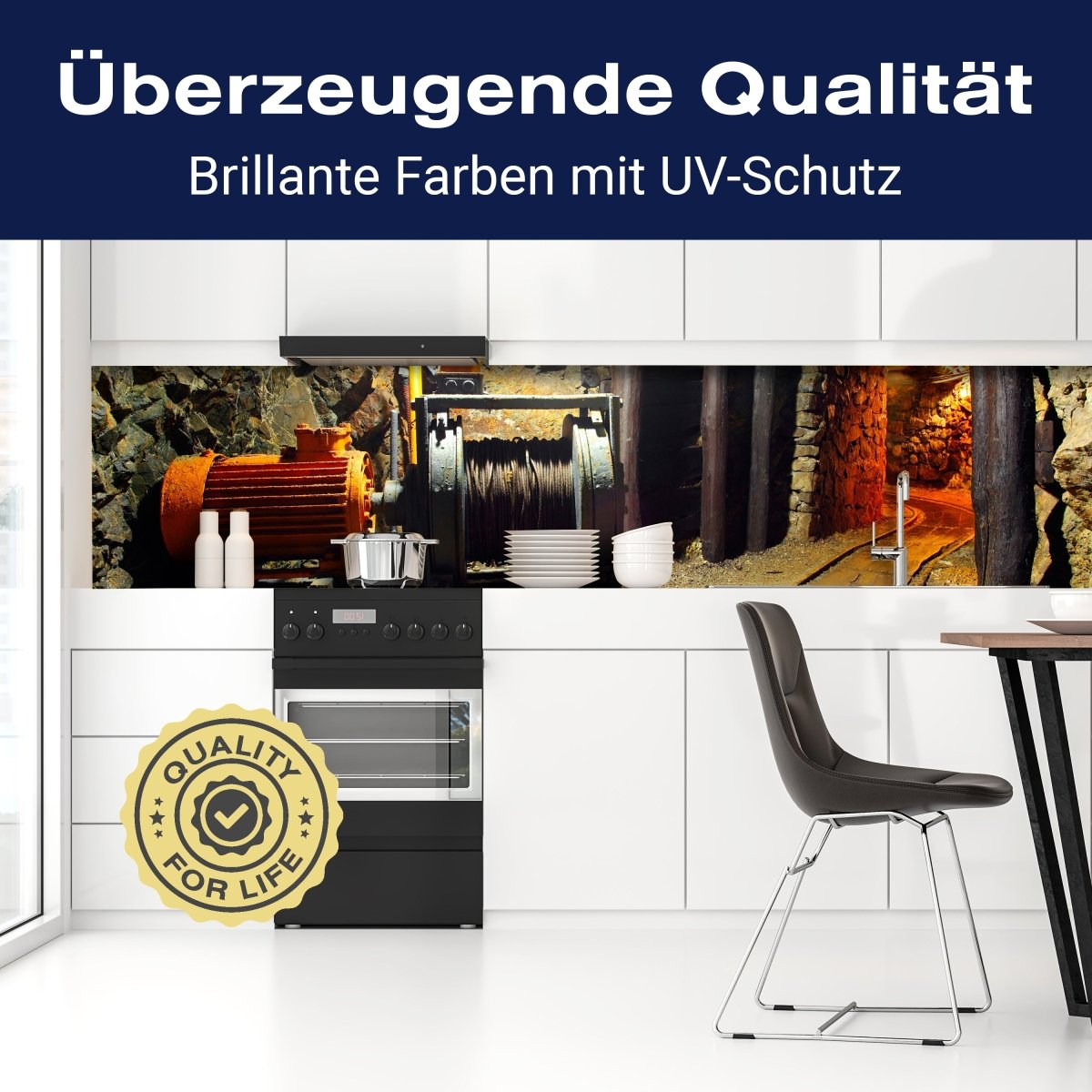 Küchenrückwand Stolleneingang M0352 entdecken - Bild 2 Küchenrückwand Stolleneingang M0352 entdecken - Bild 2