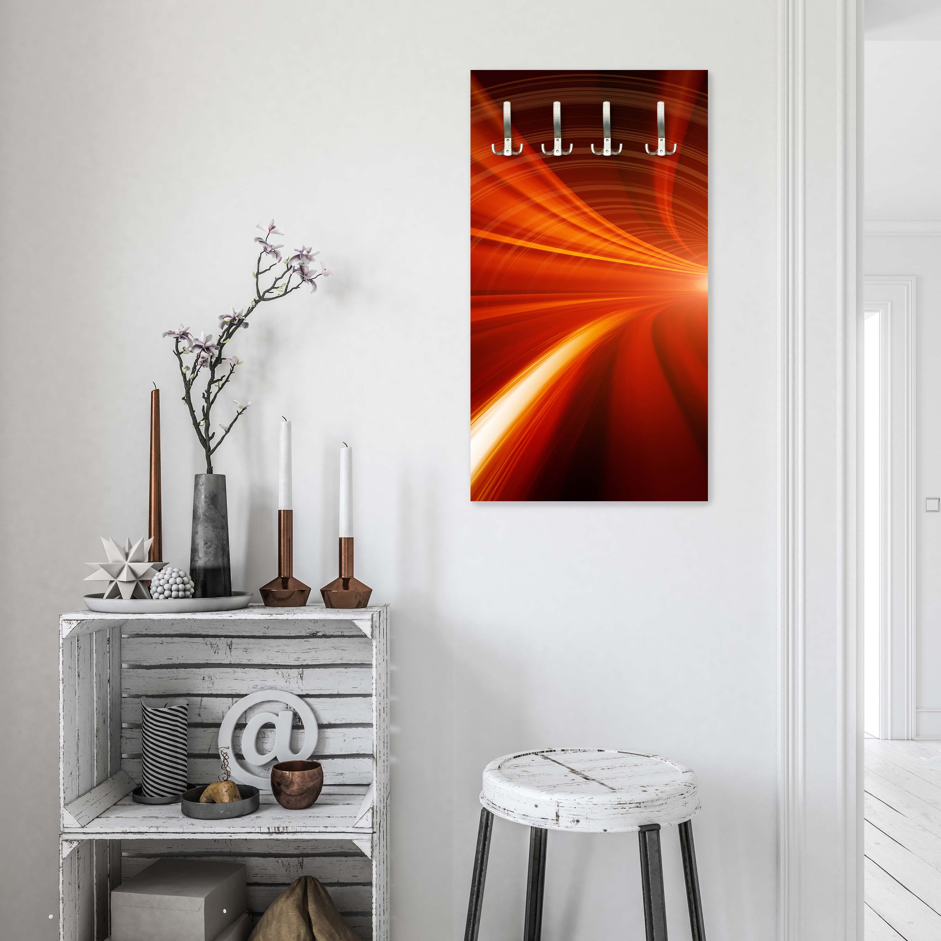 Garderobe Orangener Tunnel M0355 entdecken - Bild 2 Garderobe Orangener Tunnel M0355 entdecken - Bild 2