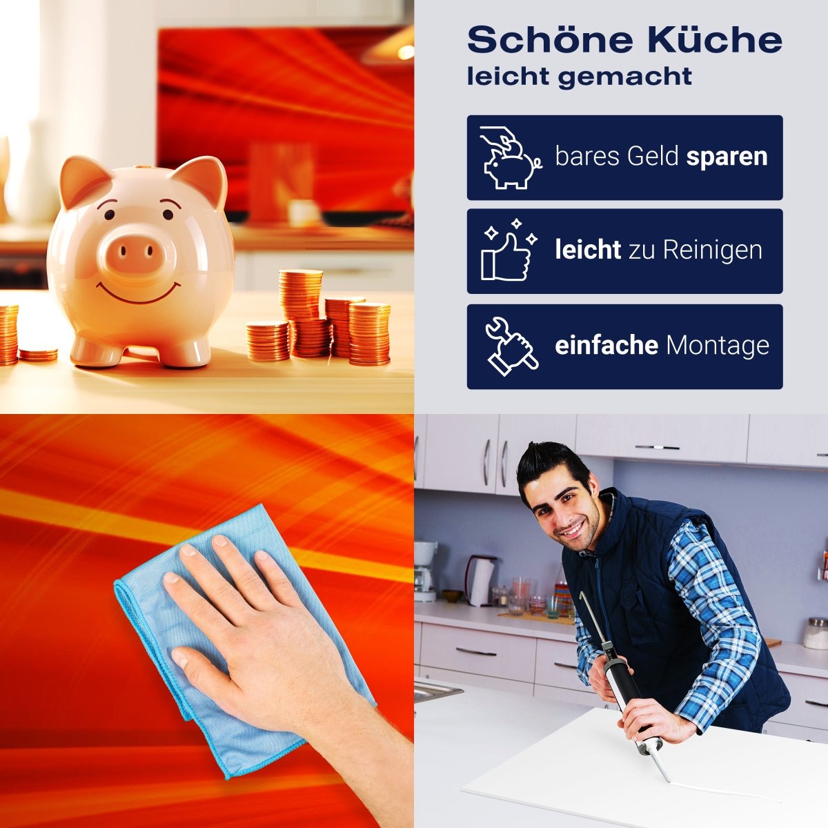 Küchenrückwand Orangener Tunnel M0355 entdecken - Bild 7 Küchenrückwand Orangener Tunnel M0355 entdecken - Bild 7