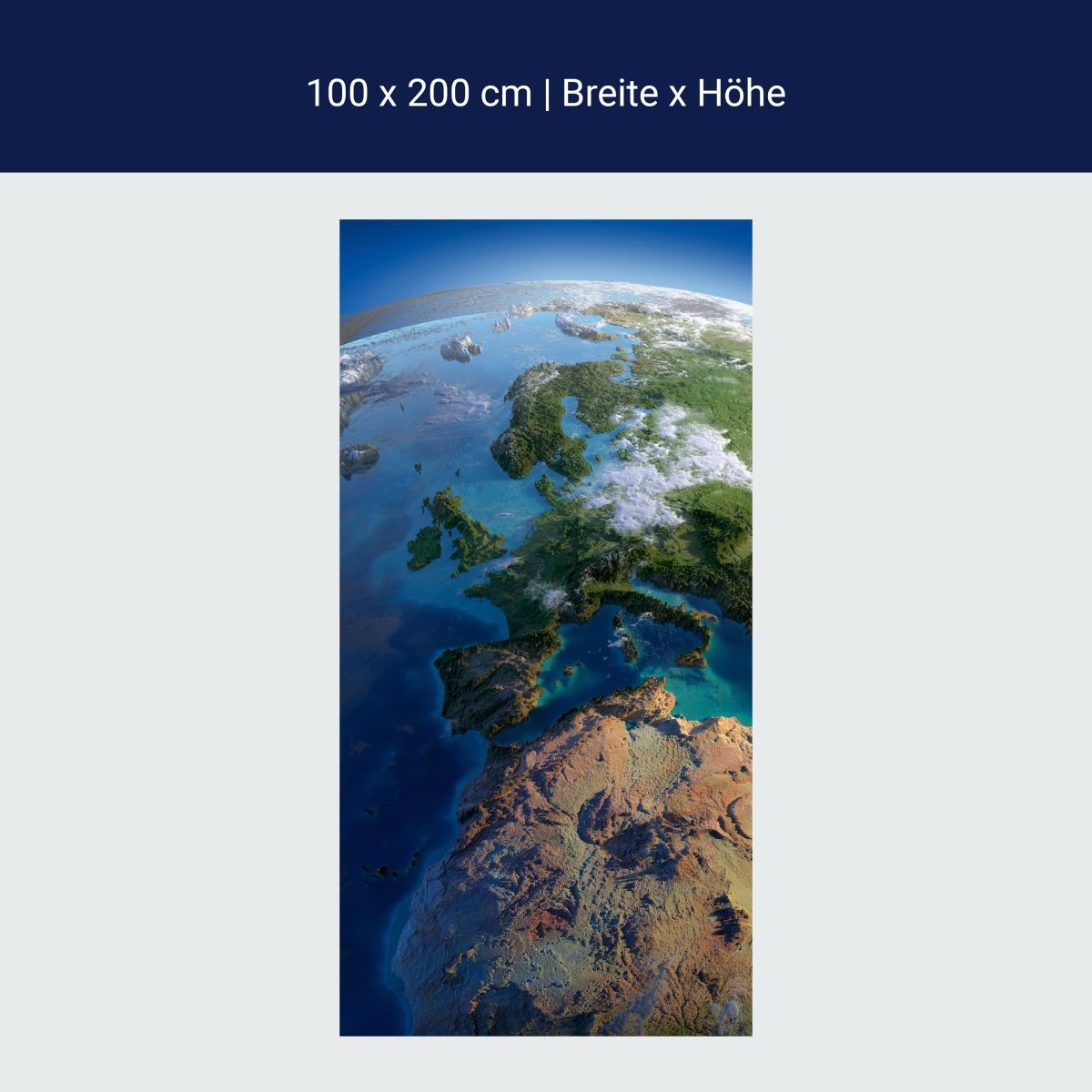 Duschwand Blauer Planet M0361 Duschwand Blauer Planet M0361