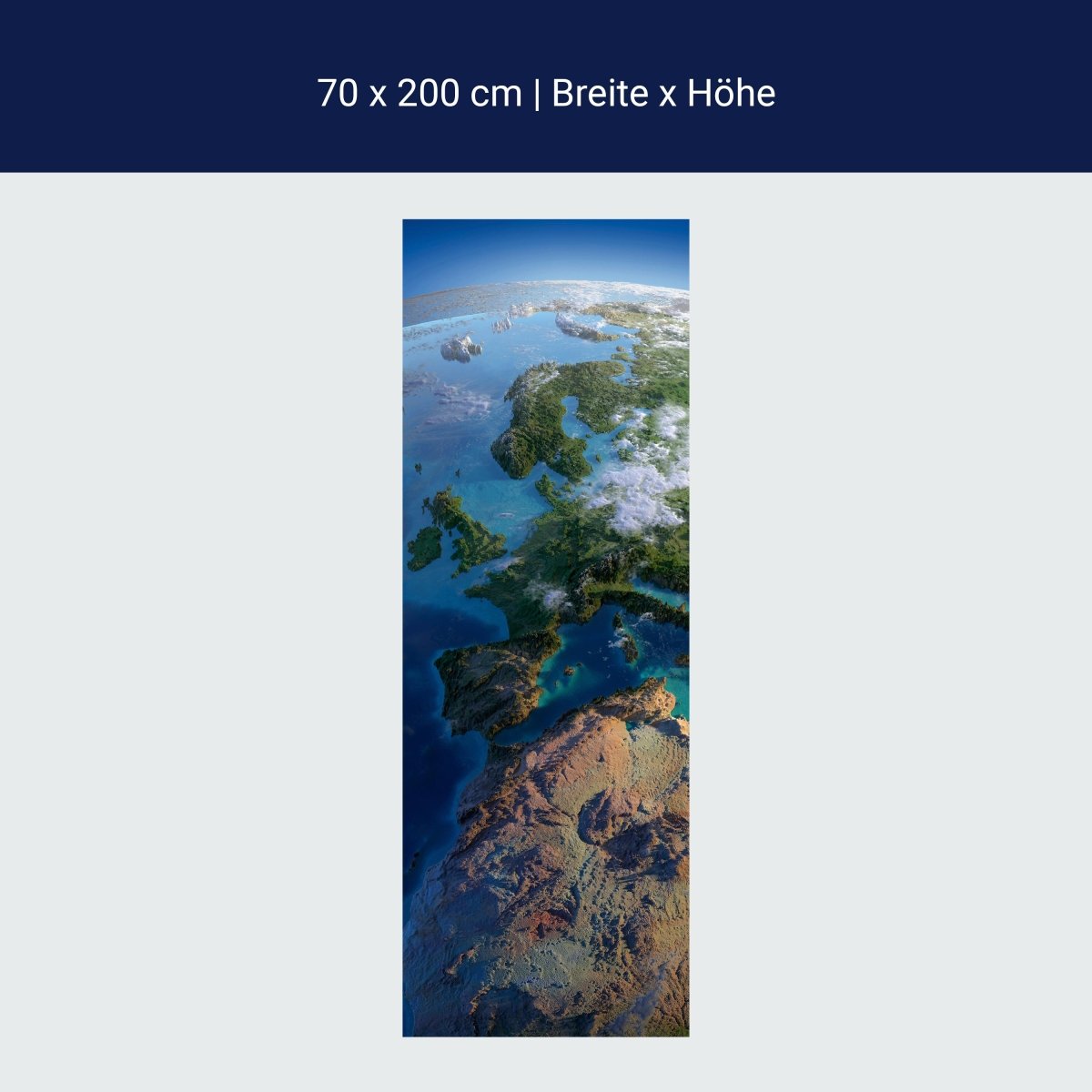 Duschwand Blauer Planet M0361 Duschwand Blauer Planet M0361