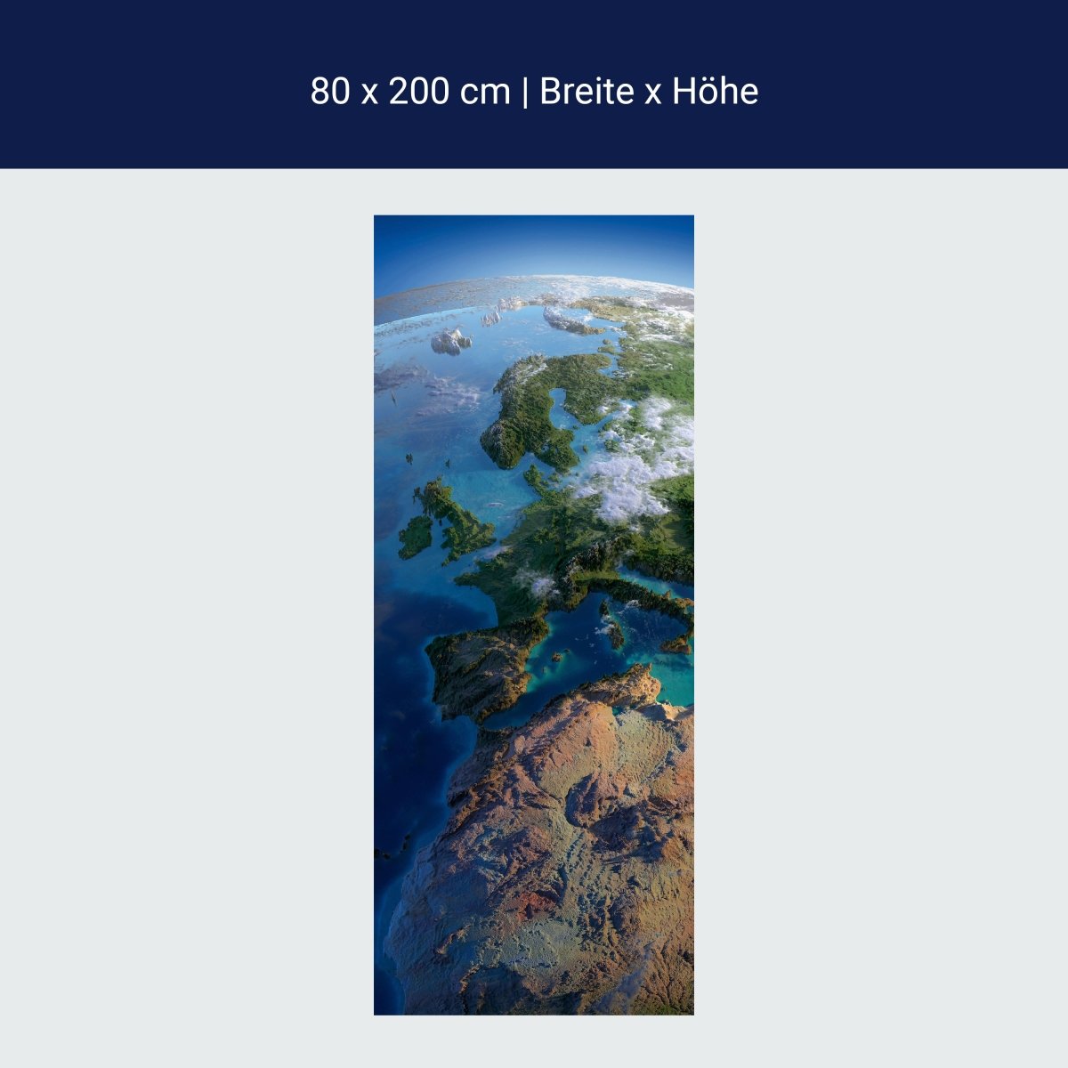 Duschwand Blauer Planet M0361 Duschwand Blauer Planet M0361