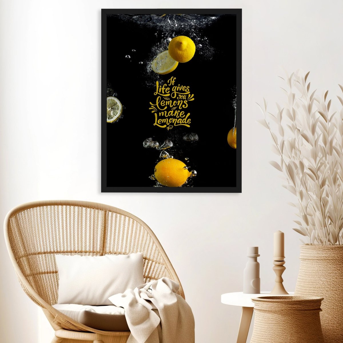 wandmotiv24 Poster, Poster - Spruch, Motivation, Zitronen - M0362 - Bild 3 wandmotiv24 Poster, Poster - Spruch, Motivation, Zitronen - M0362 - Bild 3