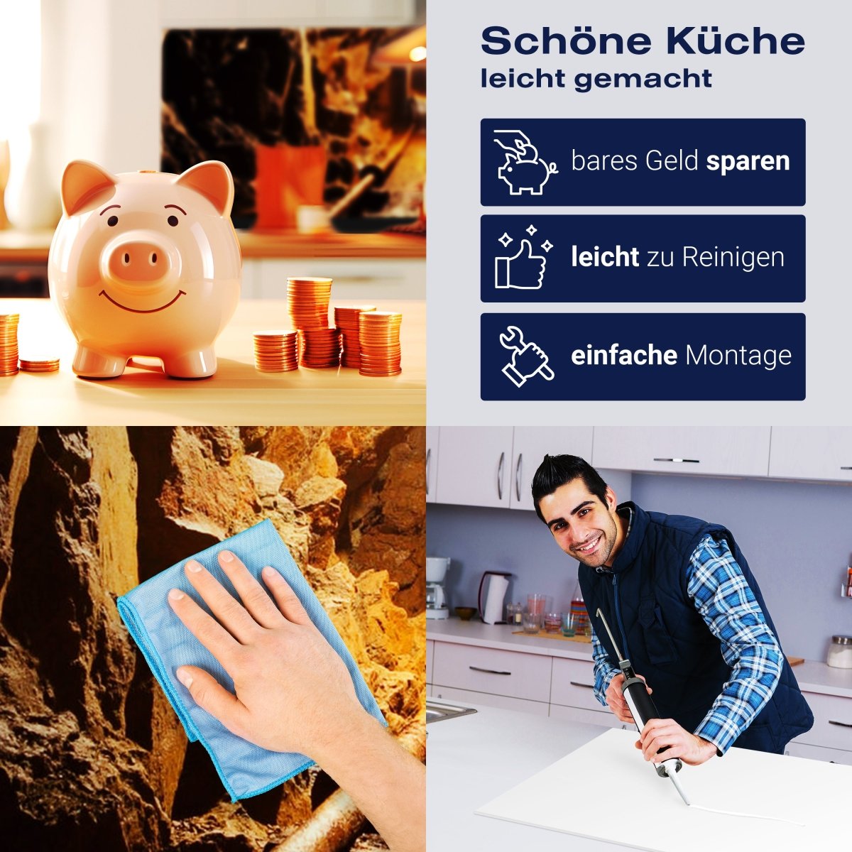 Küchenrückwand Stollen M0364 entdecken - Bild 7 Küchenrückwand Stollen M0364 entdecken - Bild 7