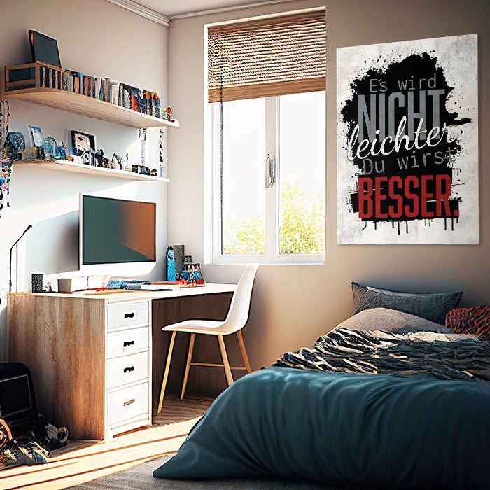 Leinwandbild Motivation, Hochformat M0368 kaufen - Bild 2 Leinwandbild Motivation, Hochformat M0368 kaufen - Bild 2