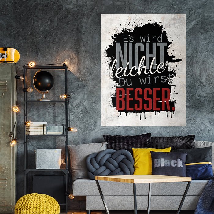 Leinwandbild Motivation, Hochformat M0368 kaufen - Bild 3 Leinwandbild Motivation, Hochformat M0368 kaufen - Bild 3