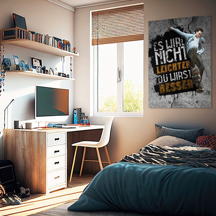 Leinwandbild Motivation, Hochformat M0369 kaufen - Bild 2 Leinwandbild Motivation, Hochformat M0369 kaufen - Bild 2