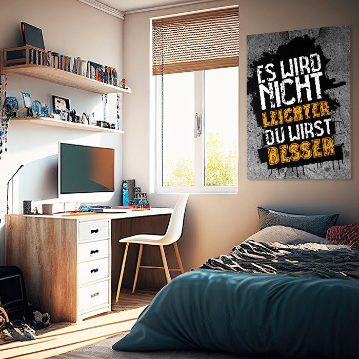 Leinwandbild Motivation, Hochformat M0370 kaufen - Bild 2 Leinwandbild Motivation, Hochformat M0370 kaufen - Bild 2