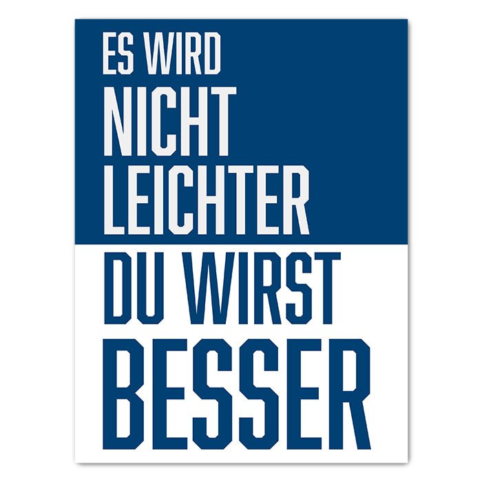 Leinwandbild Motivation, Hochformat M0371 kaufen - Bild 1 Leinwandbild Motivation, Hochformat M0371 kaufen - Bild 1