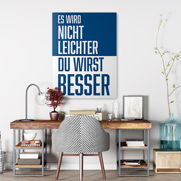 Leinwandbild Motivation, Hochformat M0371 kaufen - Bild 2 Leinwandbild Motivation, Hochformat M0371 kaufen - Bild 2