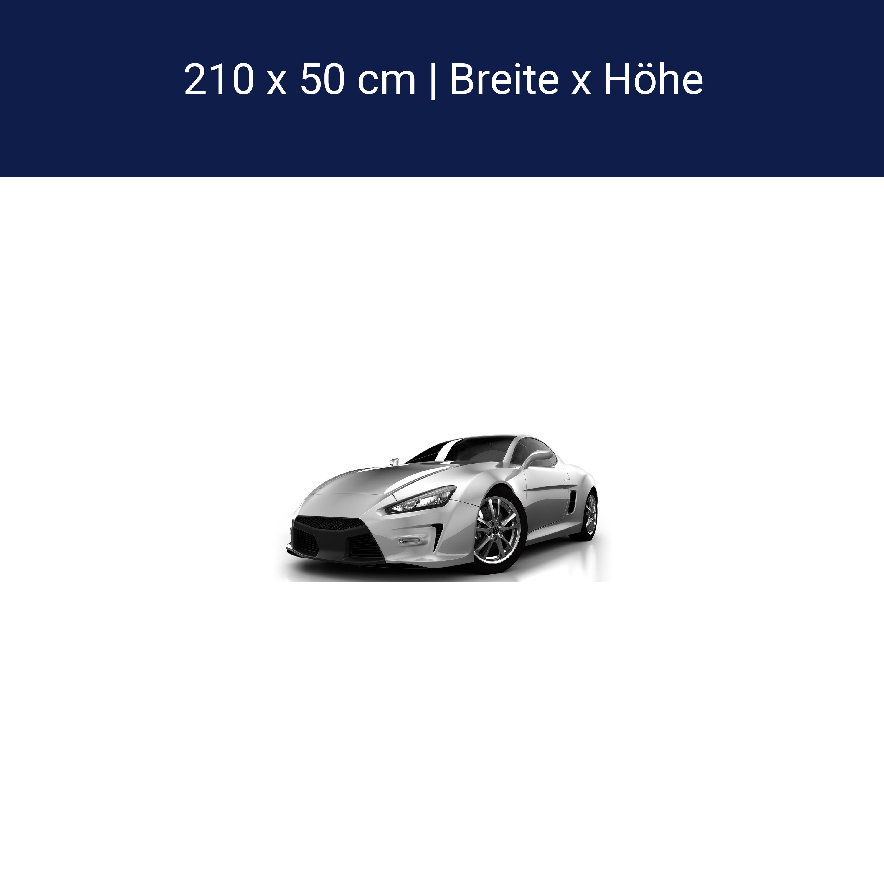 Küchenrückwand Silberner Sportwagen M0372 Küchenrückwand Silberner Sportwagen M0372