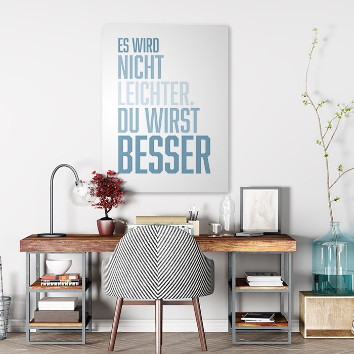 Leinwandbild Motivation, Hochformat M0372 kaufen - Bild 2 Leinwandbild Motivation, Hochformat M0372 kaufen - Bild 2