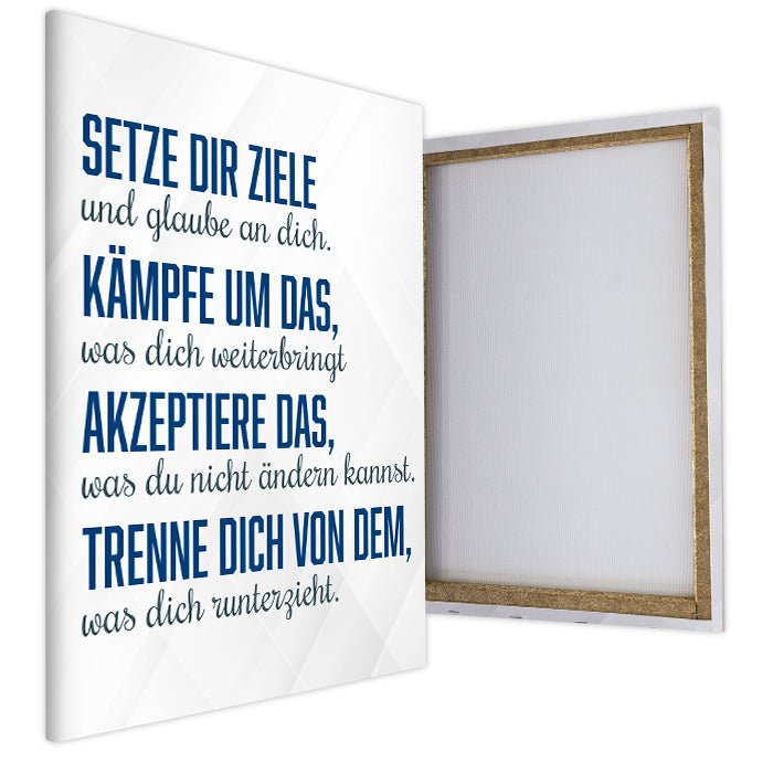 Leinwandbild Motivation, Hochformat M0373 kaufen - Bild 4 Leinwandbild Motivation, Hochformat M0373 kaufen - Bild 4