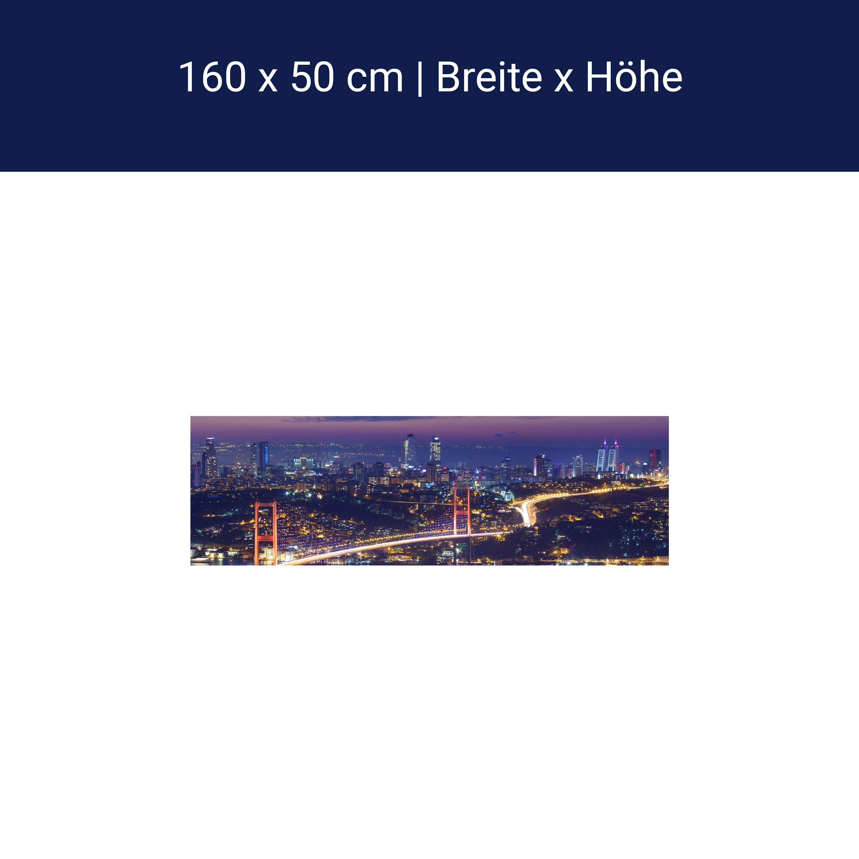 Küchenrückwand Istanbul bei Nacht M0374 Küchenrückwand Istanbul bei Nacht M0374