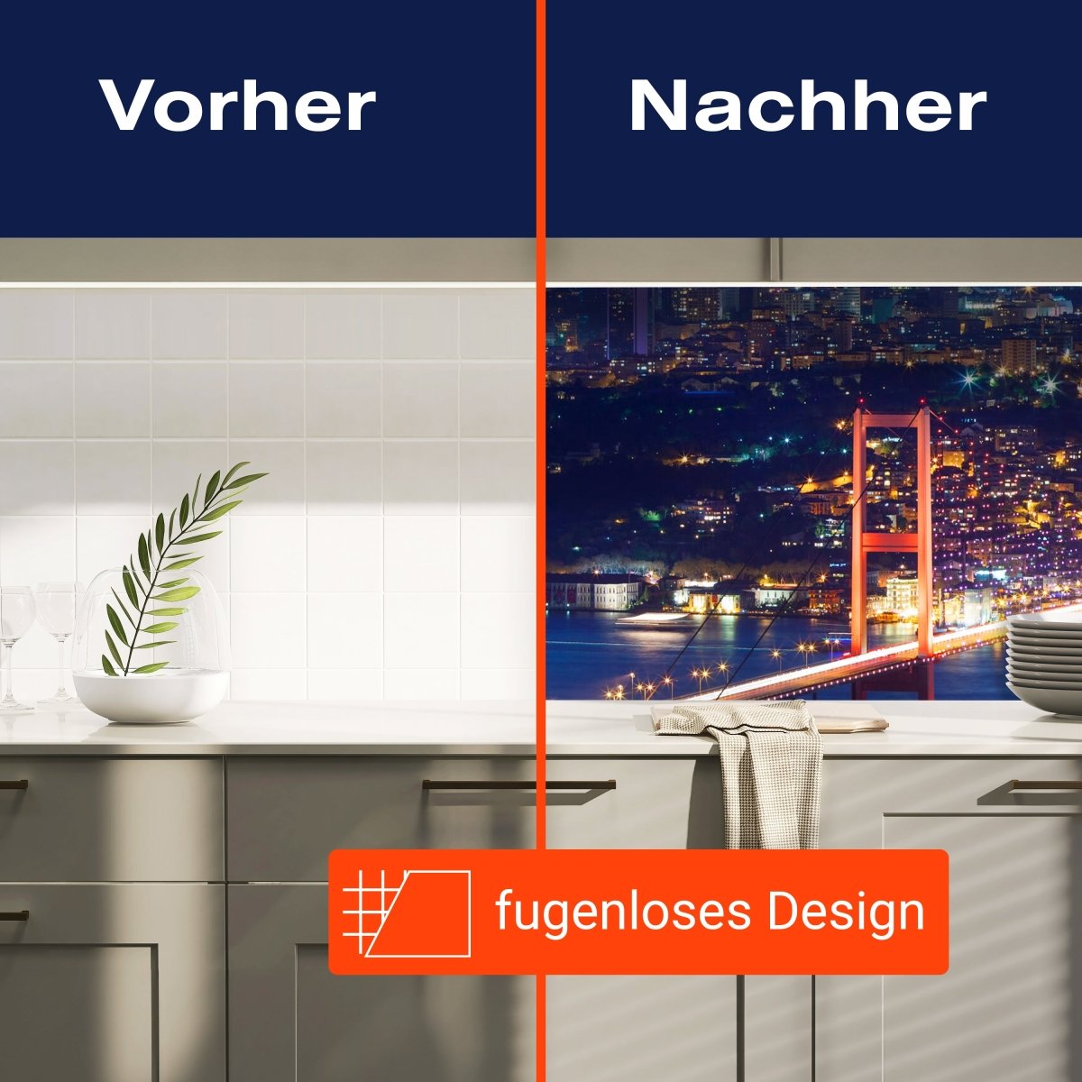 Küchenrückwand Istanbul bei Nacht M0374 entdecken - Bild 9 Küchenrückwand Istanbul bei Nacht M0374 entdecken - Bild 9