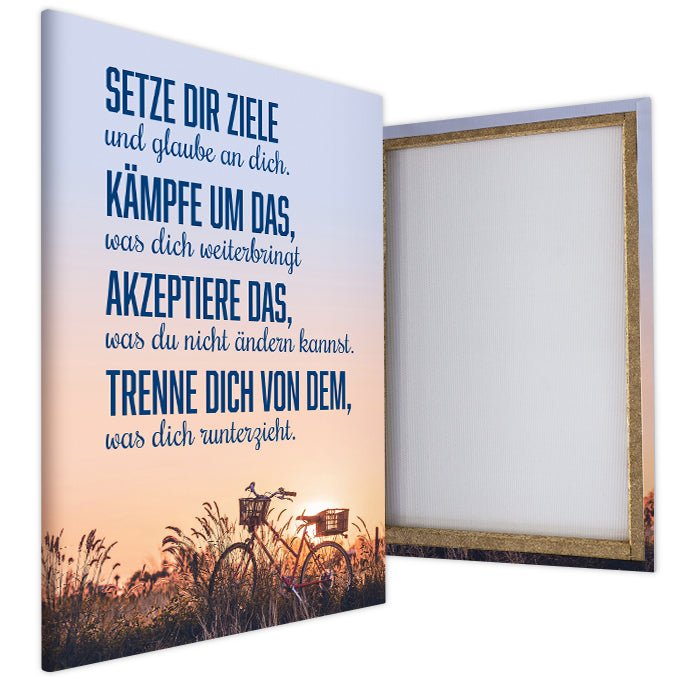 Leinwandbild Motivation, Hochformat M0374 kaufen - Bild 4 Leinwandbild Motivation, Hochformat M0374 kaufen - Bild 4