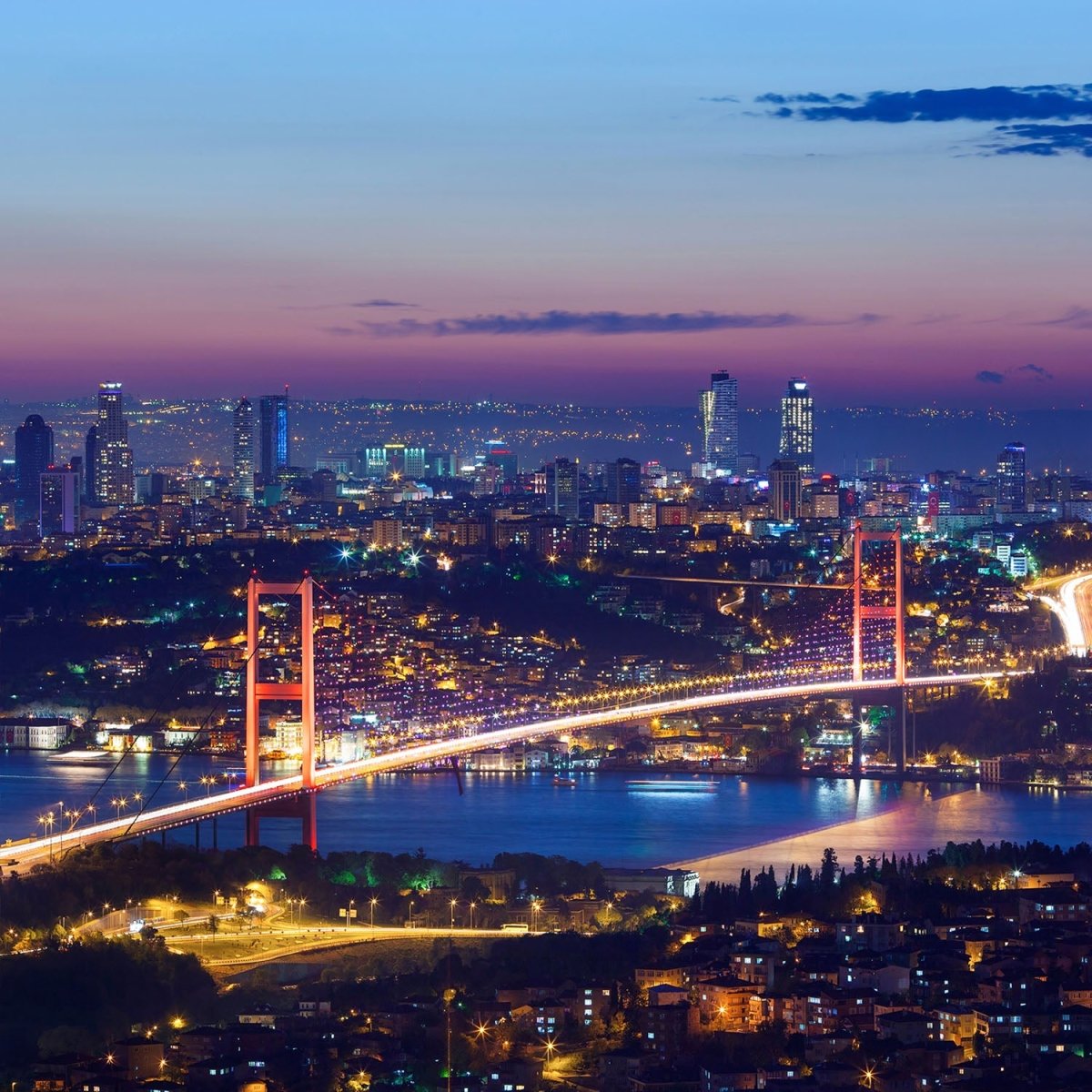 Beistelltisch Istanbul bei Nacht M0374 entdecken - Bild 2 Beistelltisch Istanbul bei Nacht M0374 entdecken - Bild 2