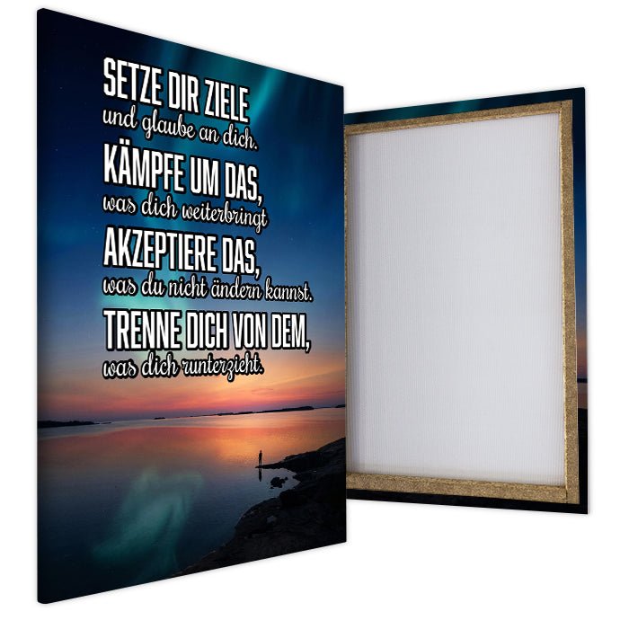 Leinwandbild Motivation, Hochformat M0375 kaufen - Bild 4 Leinwandbild Motivation, Hochformat M0375 kaufen - Bild 4