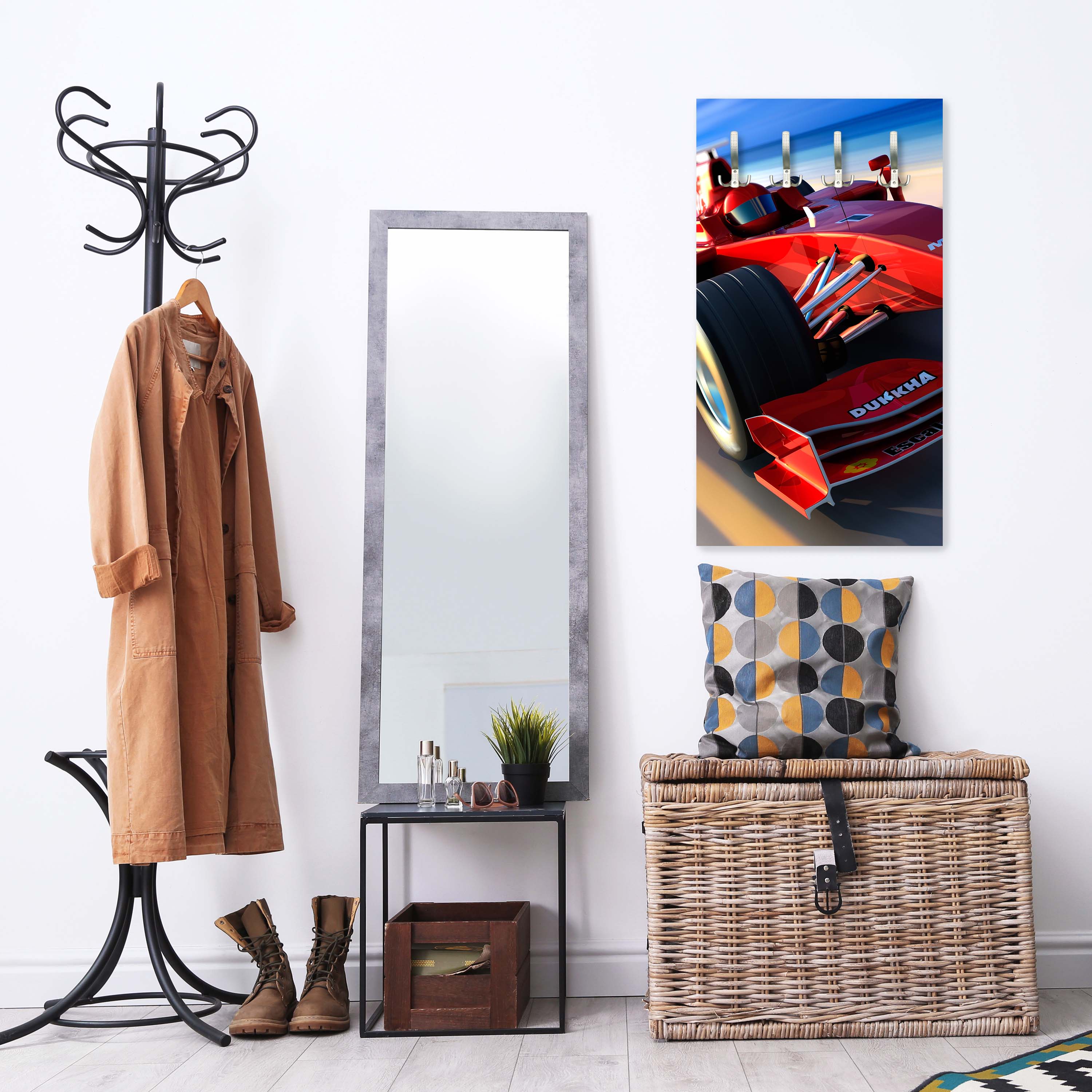 Garderobe Ferrari in Action M0376 entdecken - Bild 5 Garderobe Ferrari in Action M0376 entdecken - Bild 5