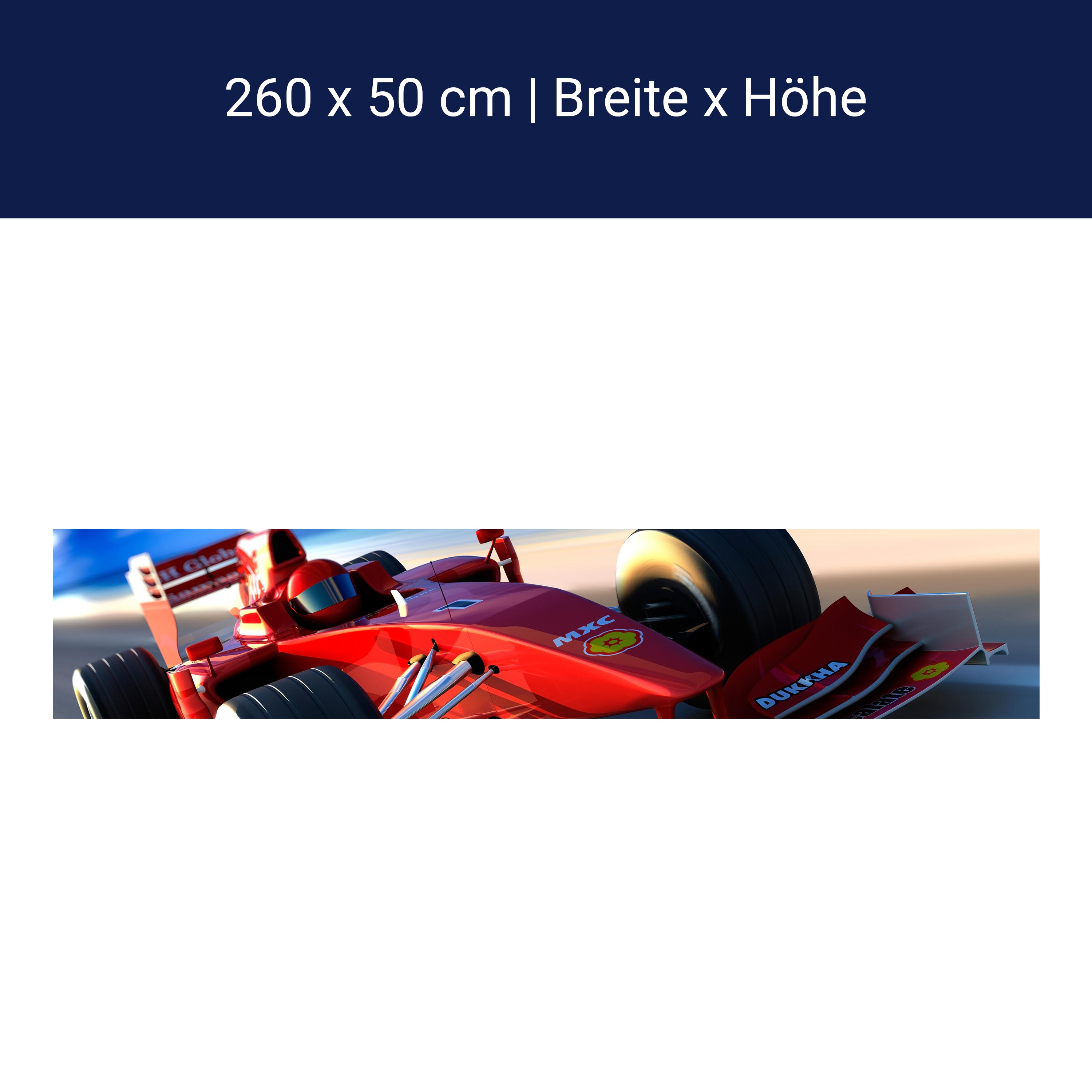 Küchenrückwand Ferrari in Action M0376 Küchenrückwand Ferrari in Action M0376