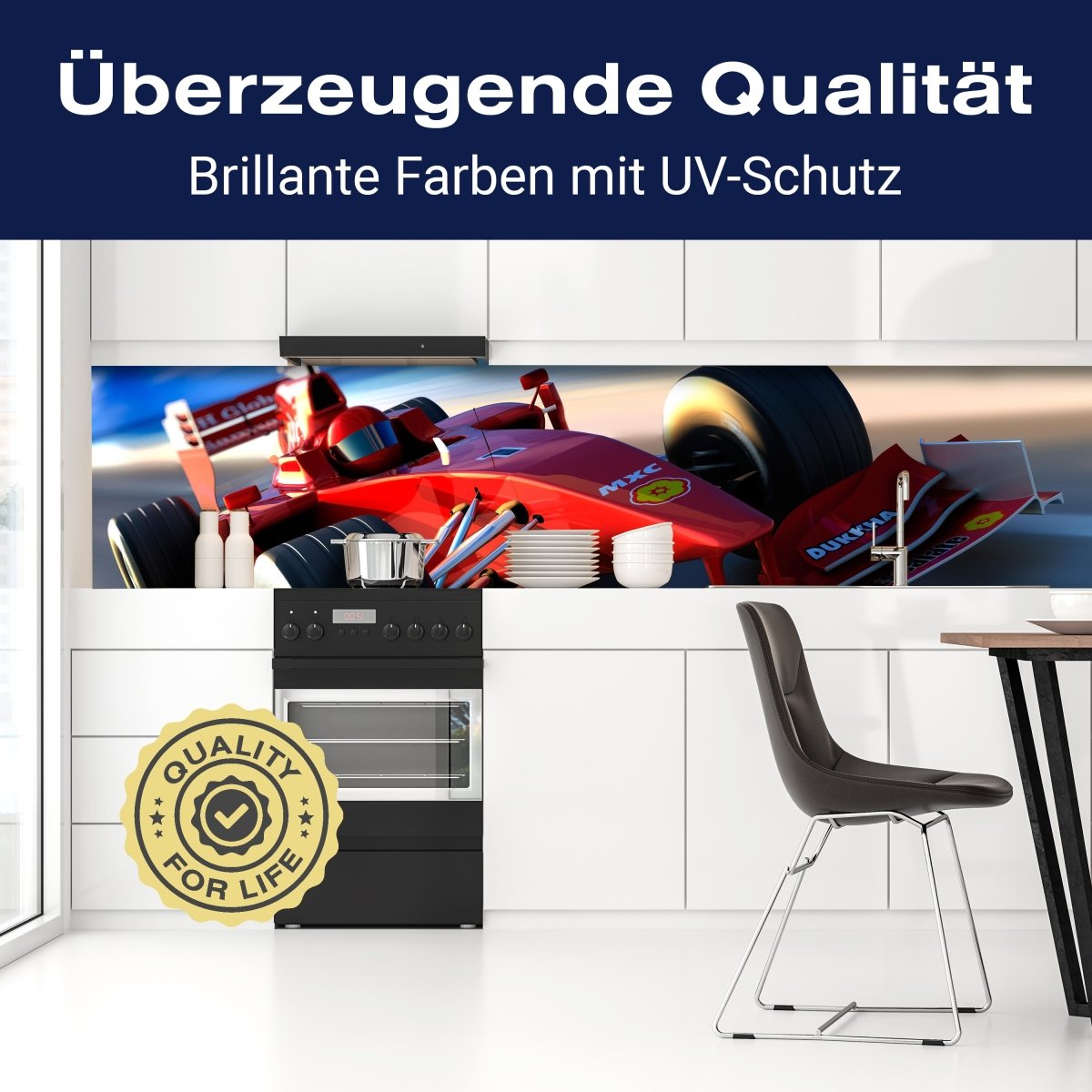 Küchenrückwand Ferrari in Action M0376 entdecken - Bild 2 Küchenrückwand Ferrari in Action M0376 entdecken - Bild 2