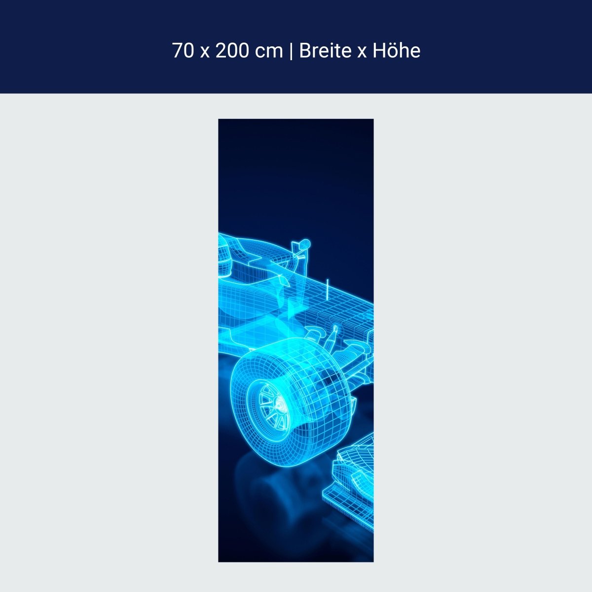 Duschwand Rennwagen Gitternetz M0377 Duschwand Rennwagen Gitternetz M0377