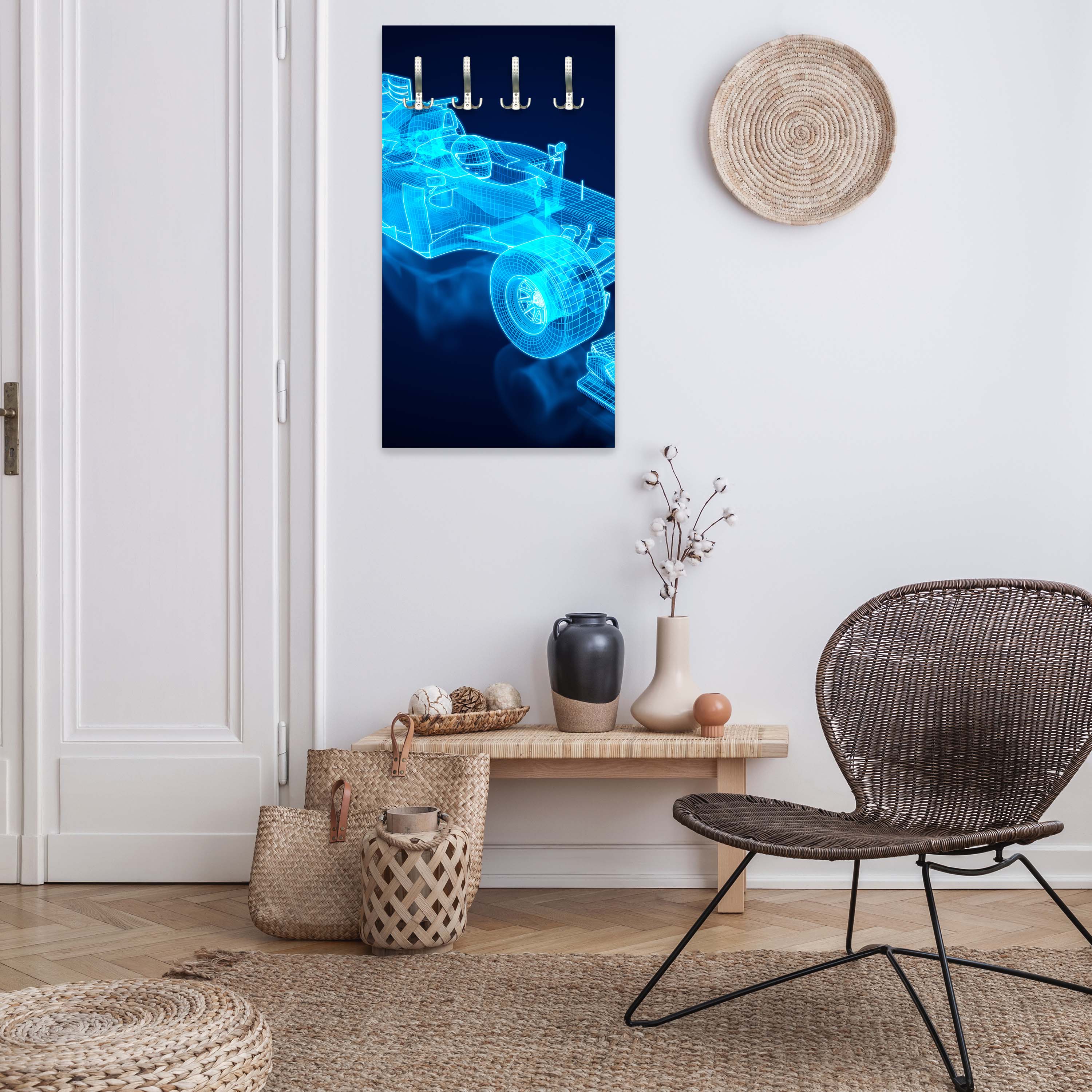 Garderobe Rennwagen Gitternetz M0377 entdecken - Bild 6 Garderobe Rennwagen Gitternetz M0377 entdecken - Bild 6