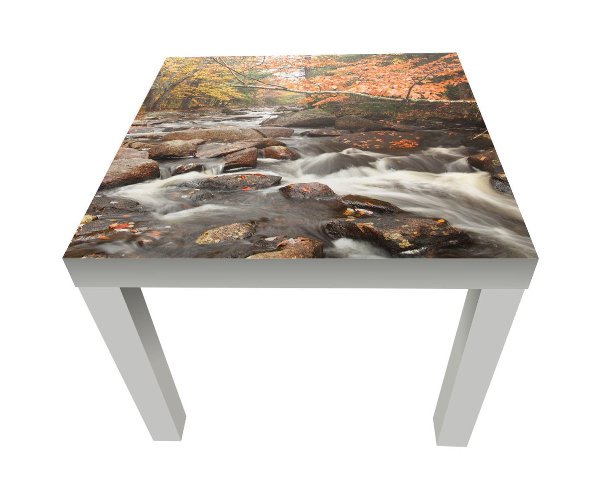 Beistelltisch Fluss im Herbst M0381 entdecken - Bild 1 Beistelltisch Fluss im Herbst M0381 entdecken - Bild 1