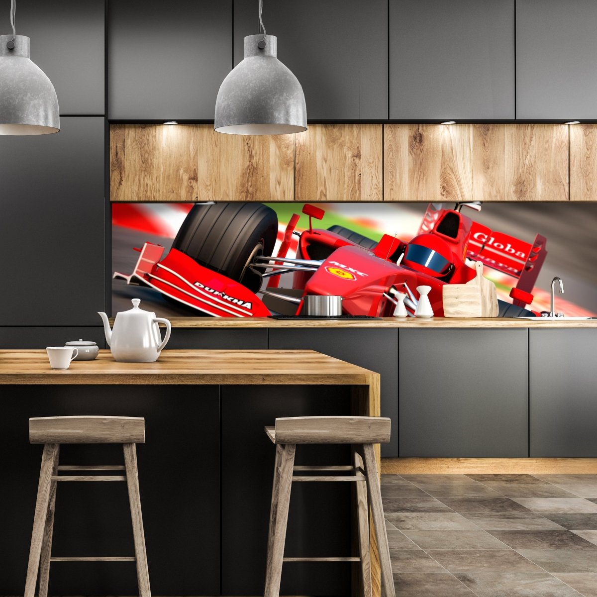 Küchenrückwand Formel 1 M0382 entdecken - Bild 1 Küchenrückwand Formel 1 M0382 entdecken - Bild 1