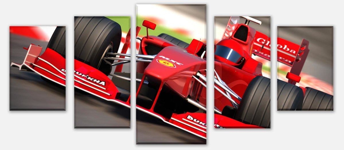 Leinwandbild Mehrteiler Formel 1 M0382 entdecken - Bild 1 Leinwandbild Mehrteiler Formel 1 M0382 entdecken - Bild 1