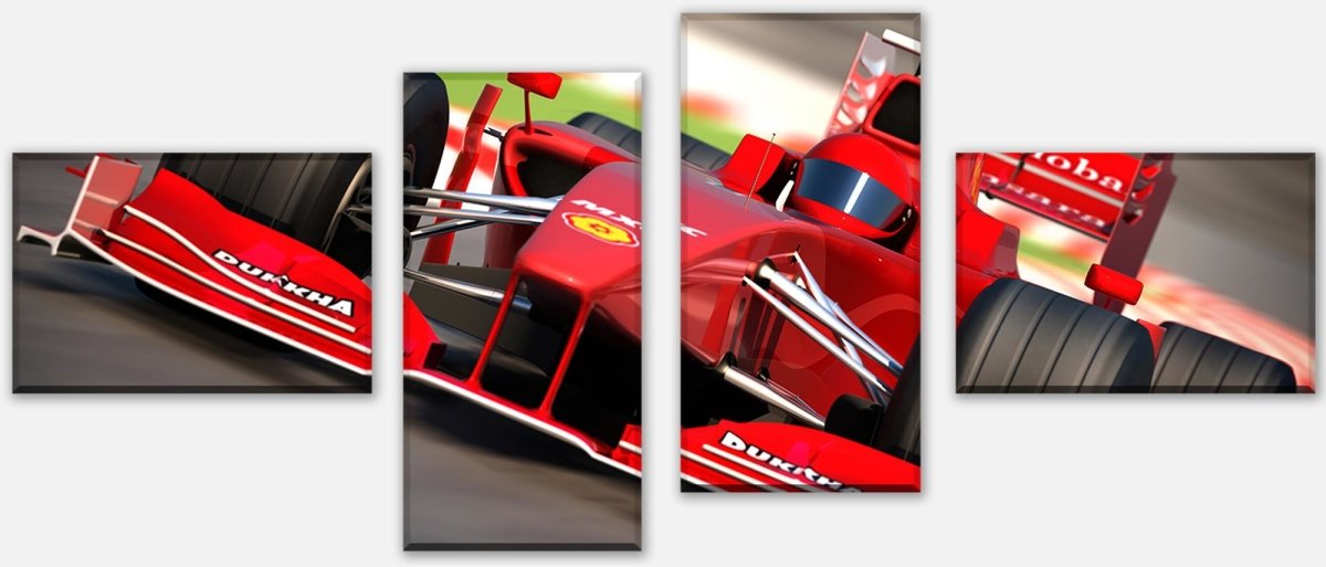Leinwandbild Mehrteiler Formel 1 M0382 Leinwandbild Mehrteiler Formel 1 M0382