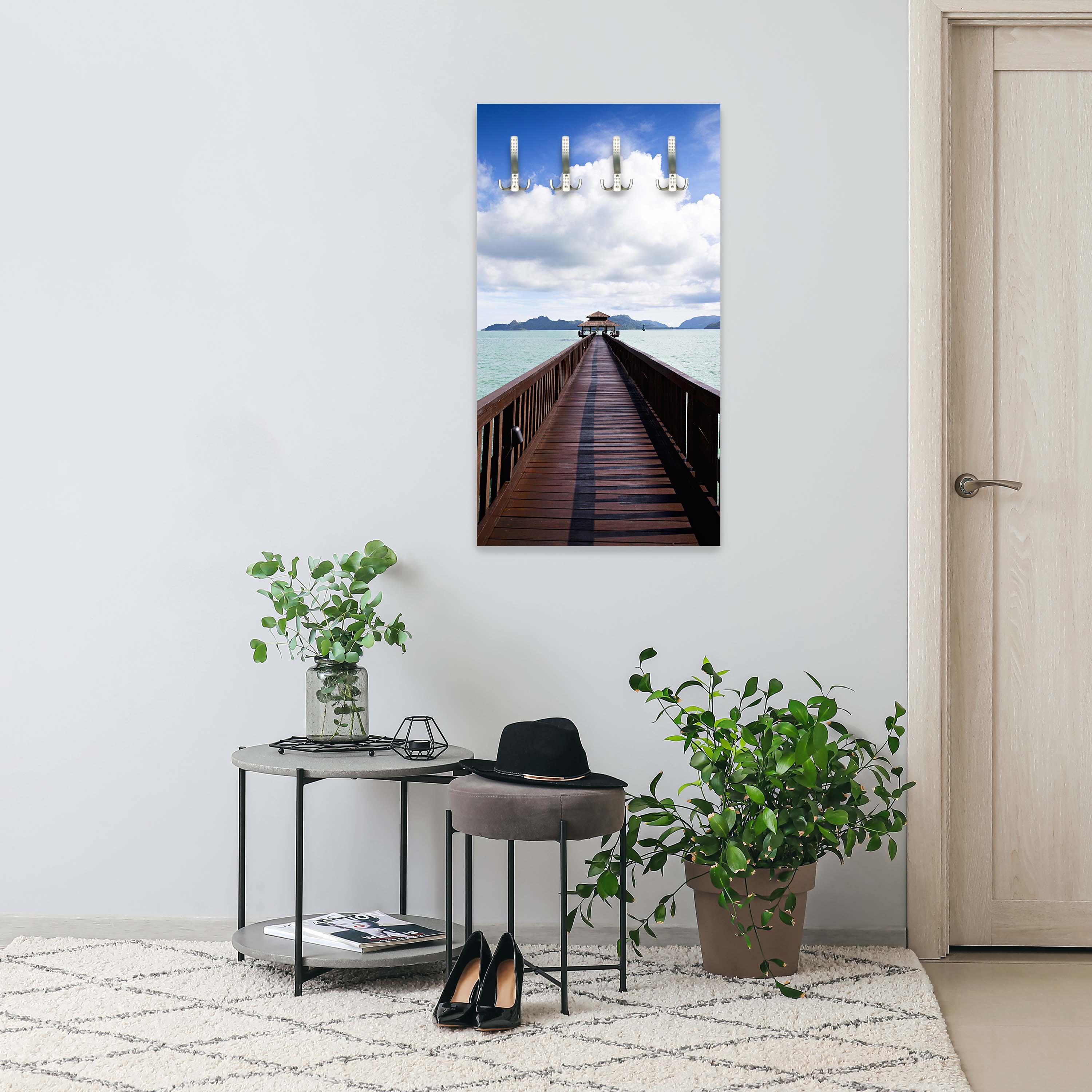 Garderobe Hölzerner Steg M0395 entdecken - Bild 5 Garderobe Hölzerner Steg M0395 entdecken - Bild 5