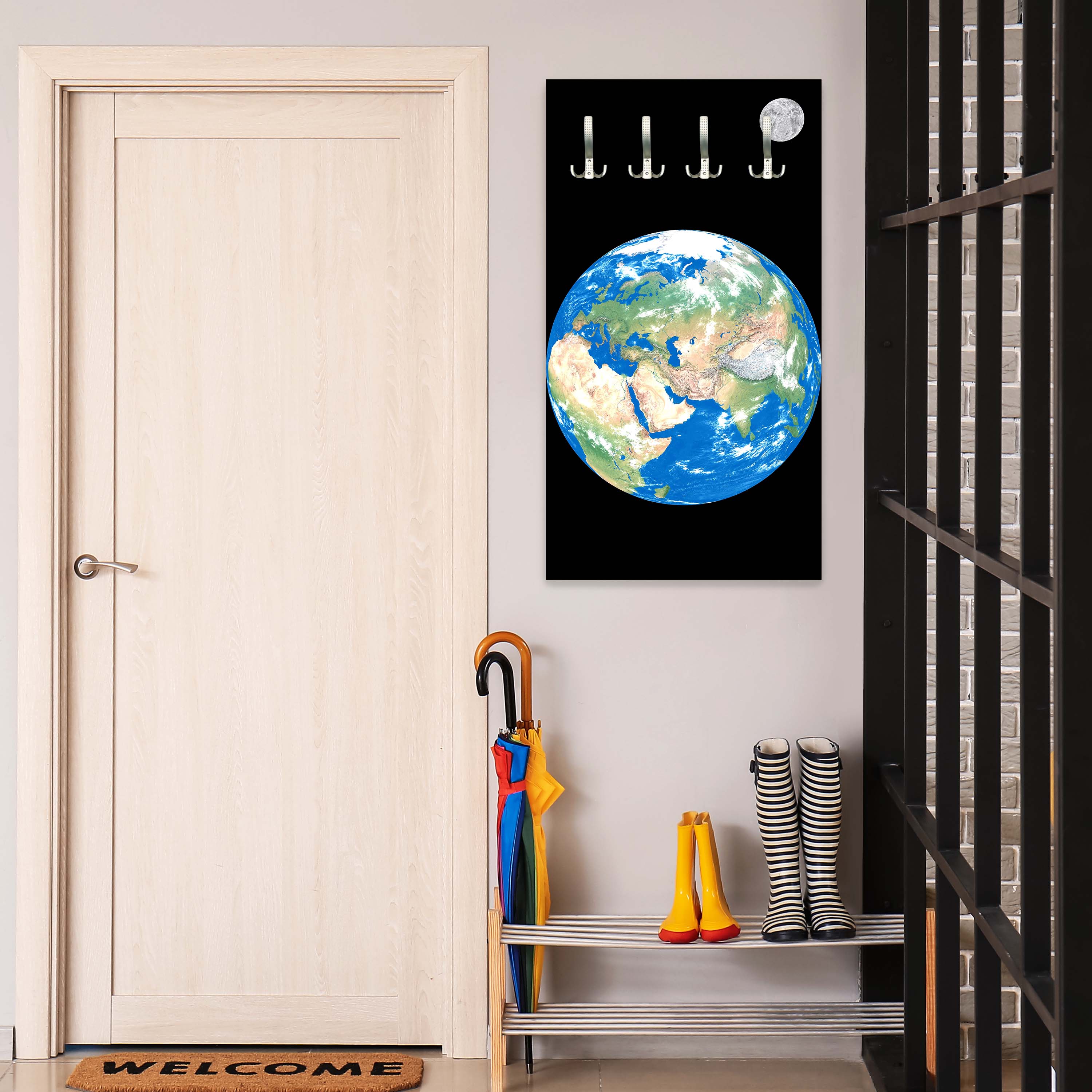 Garderobe Erde mit Mond M0402 entdecken - Bild 6 Garderobe Erde mit Mond M0402 entdecken - Bild 6