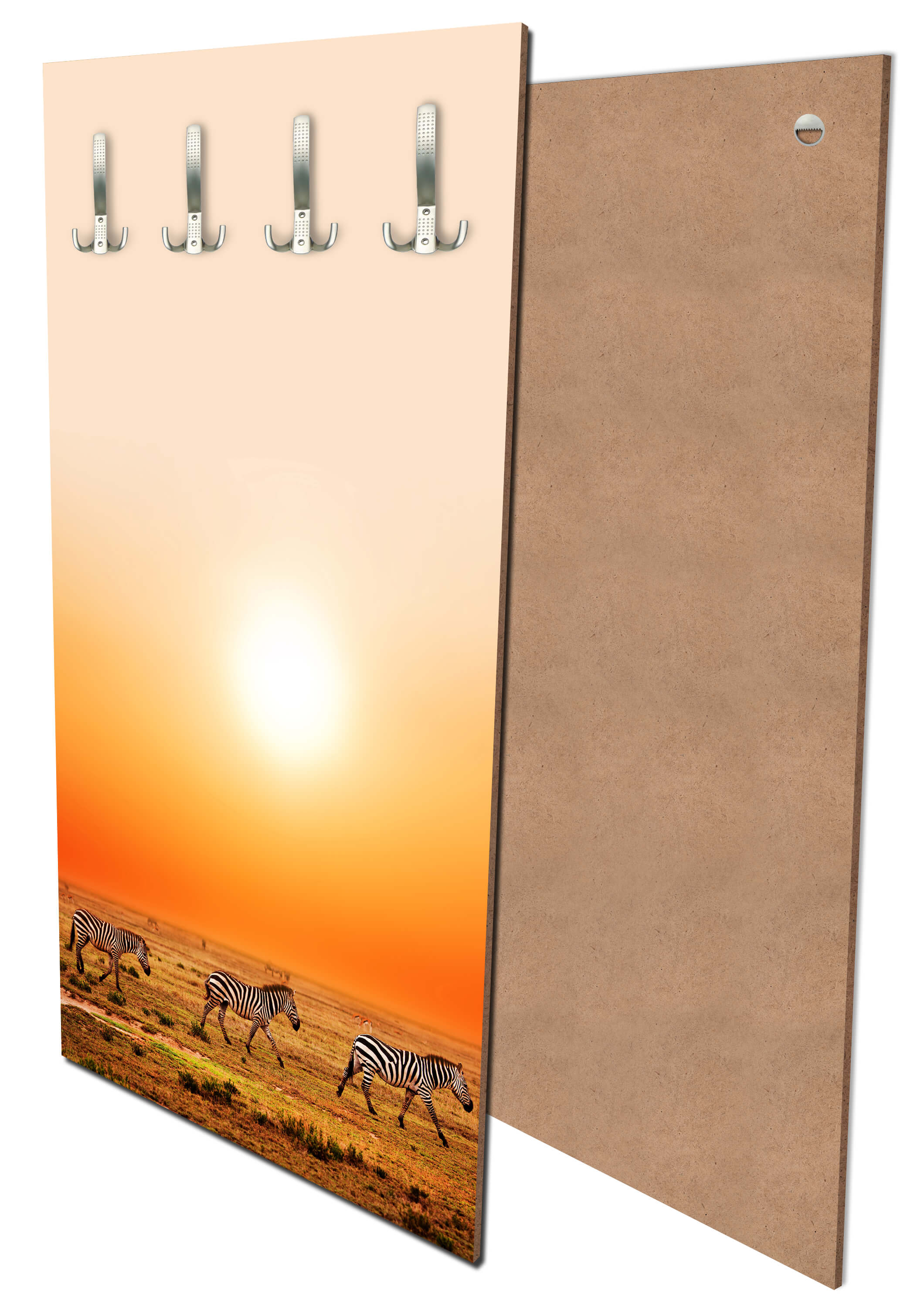 Garderobe Zebras in der Savanne M0403 entdecken - Bild 1 Garderobe Zebras in der Savanne M0403 entdecken - Bild 1