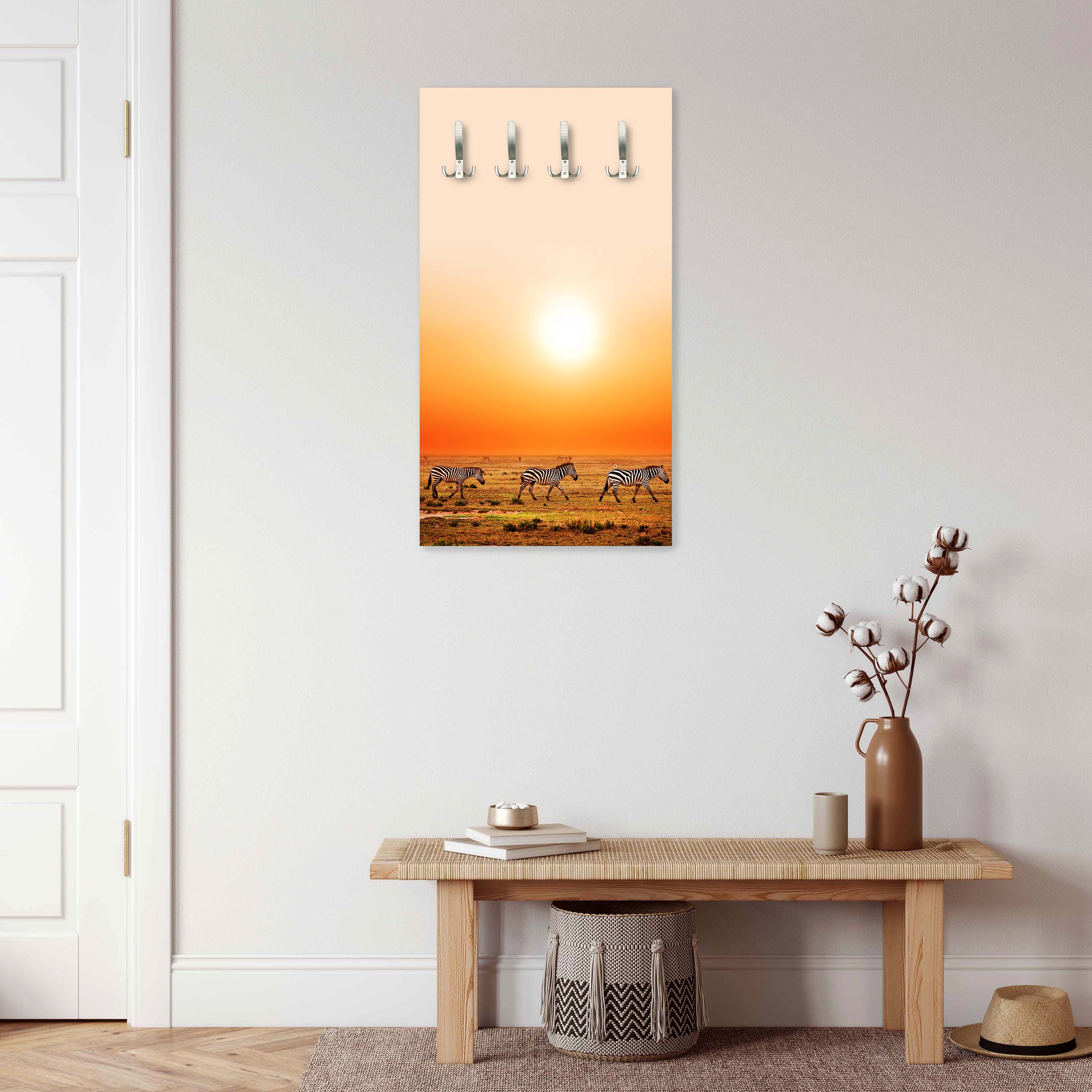 Garderobe Zebras in der Savanne M0403 entdecken - Bild 6 Garderobe Zebras in der Savanne M0403 entdecken - Bild 6