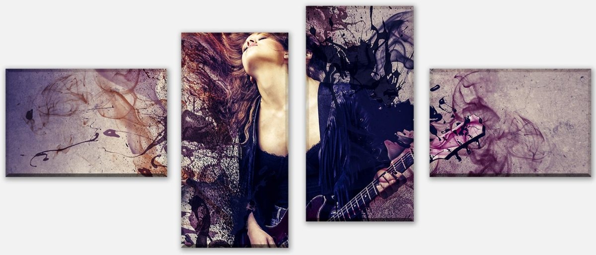 Leinwandbild Mehrteiler Musik ist Leidenschaft M0417 Leinwandbild Mehrteiler Musik ist Leidenschaft M0417