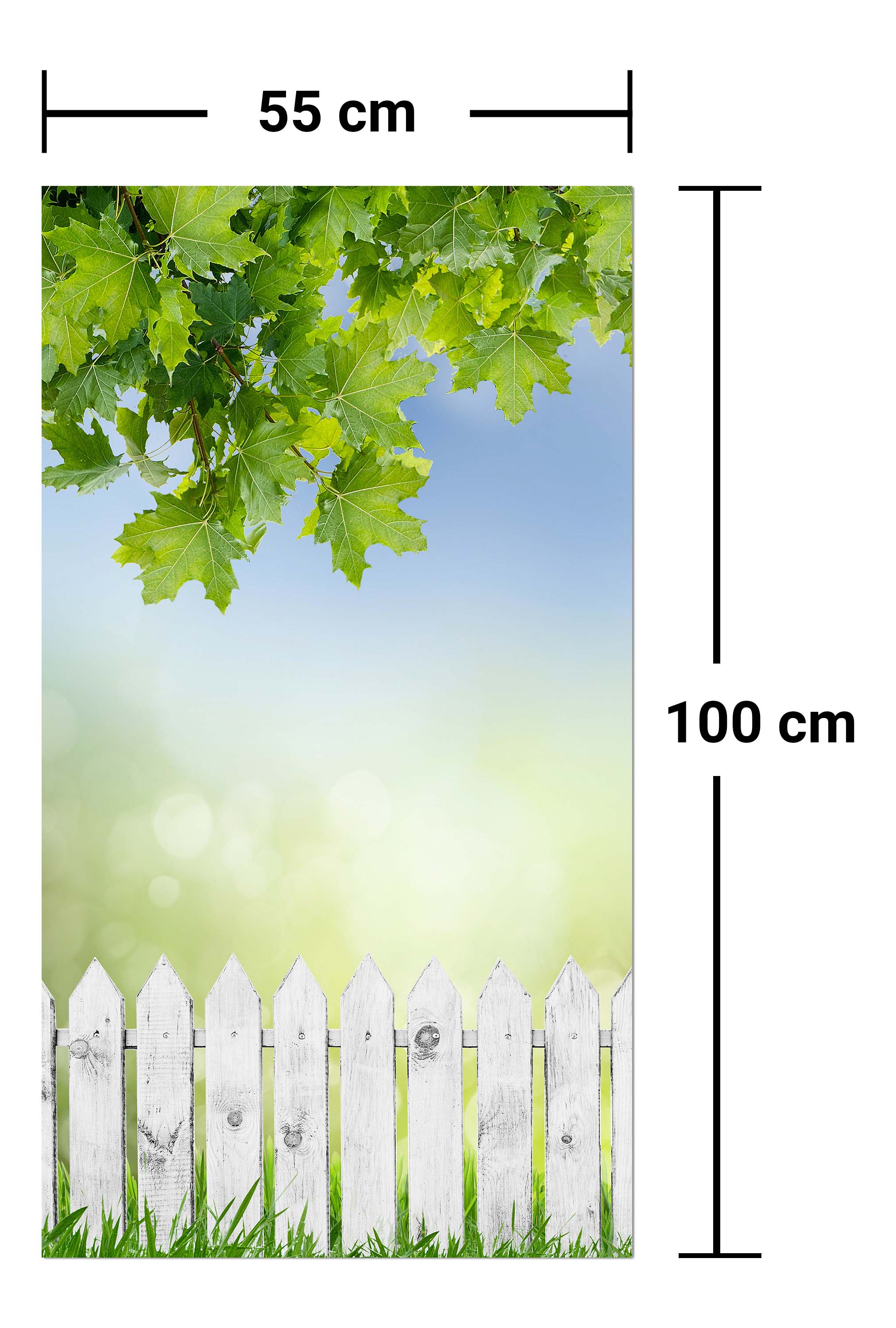 Garderobe Weißer Zaun mit Ahornzweigen M0419 entdecken - Bild 7 Garderobe Weißer Zaun mit Ahornzweigen M0419 entdecken - Bild 7