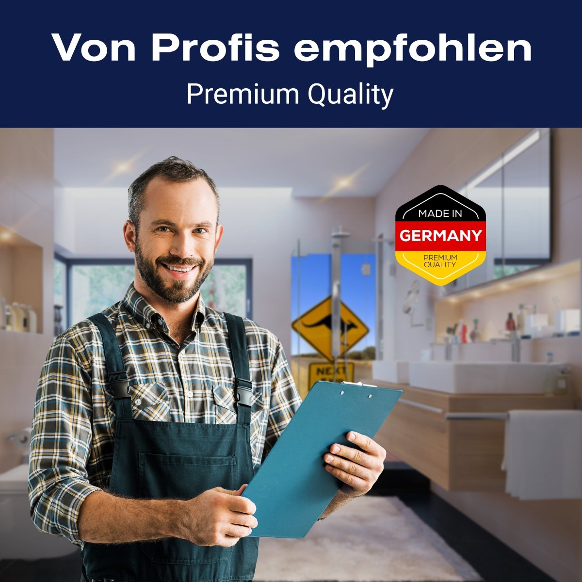 Duschwand Känguruschild M0421 entdecken - Bild 5 Duschwand Känguruschild M0421 entdecken - Bild 5