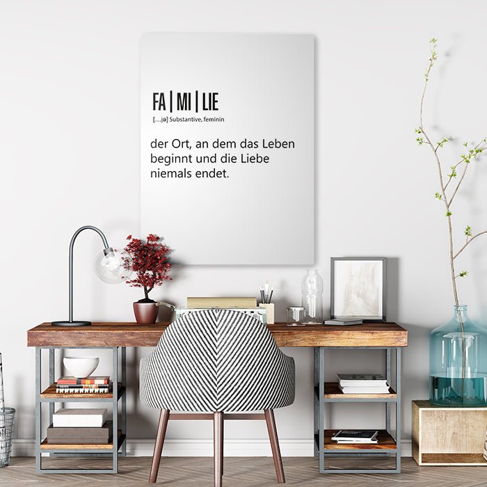 Leinwandbild Familie, Hochformat M0422 kaufen - Bild 2 Leinwandbild Familie, Hochformat M0422 kaufen - Bild 2