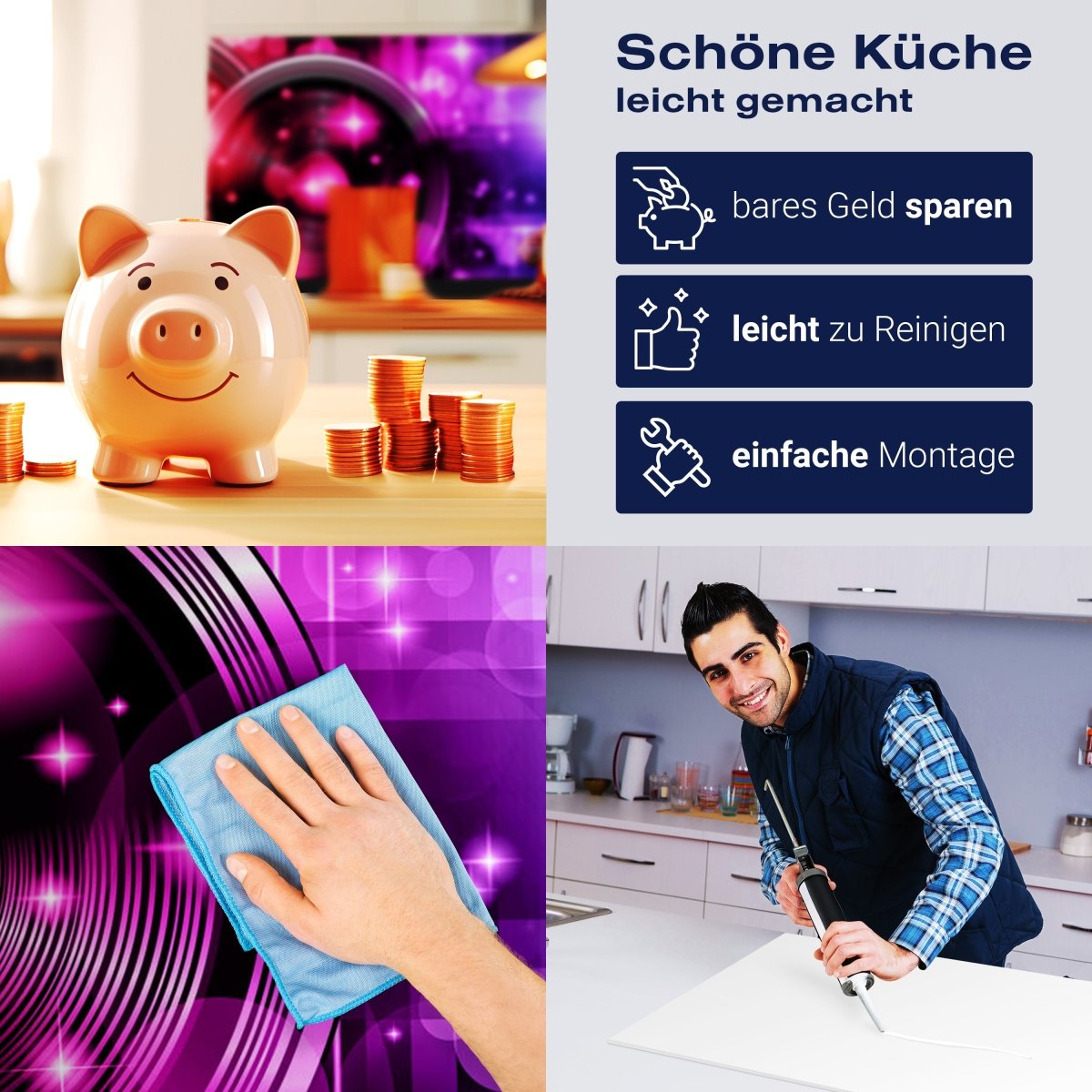 Küchenrückwand Abstrakt Beat 2 M0423 entdecken - Bild 7 Küchenrückwand Abstrakt Beat 2 M0423 entdecken - Bild 7