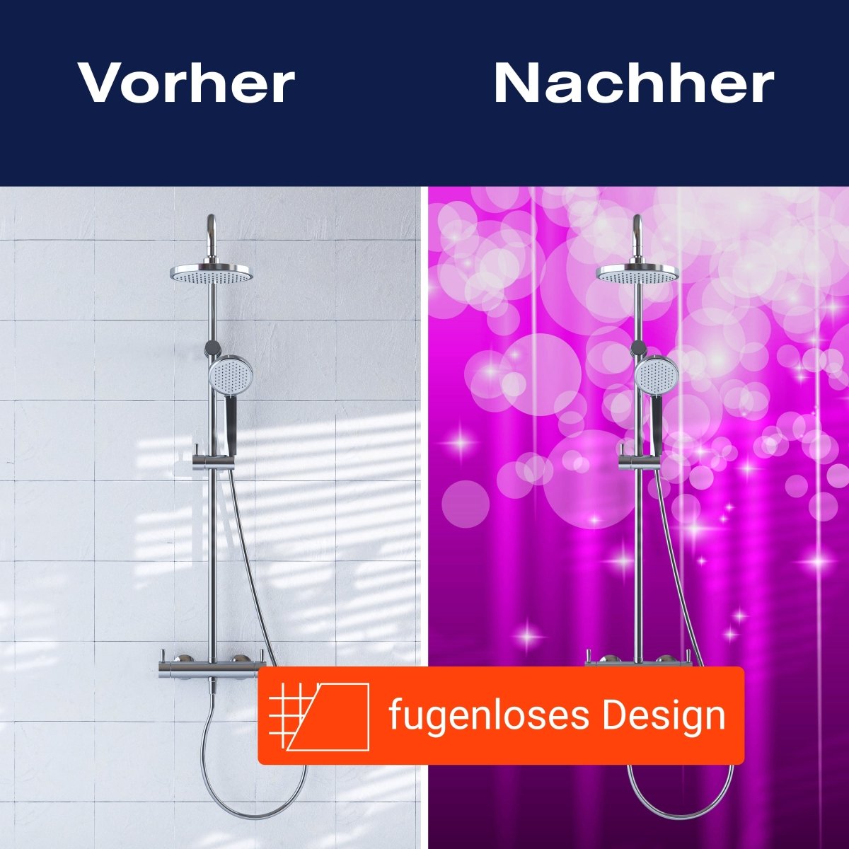 Duschwand Pinker Lichterregen M0424 entdecken - Bild 9 Duschwand Pinker Lichterregen M0424 entdecken - Bild 9