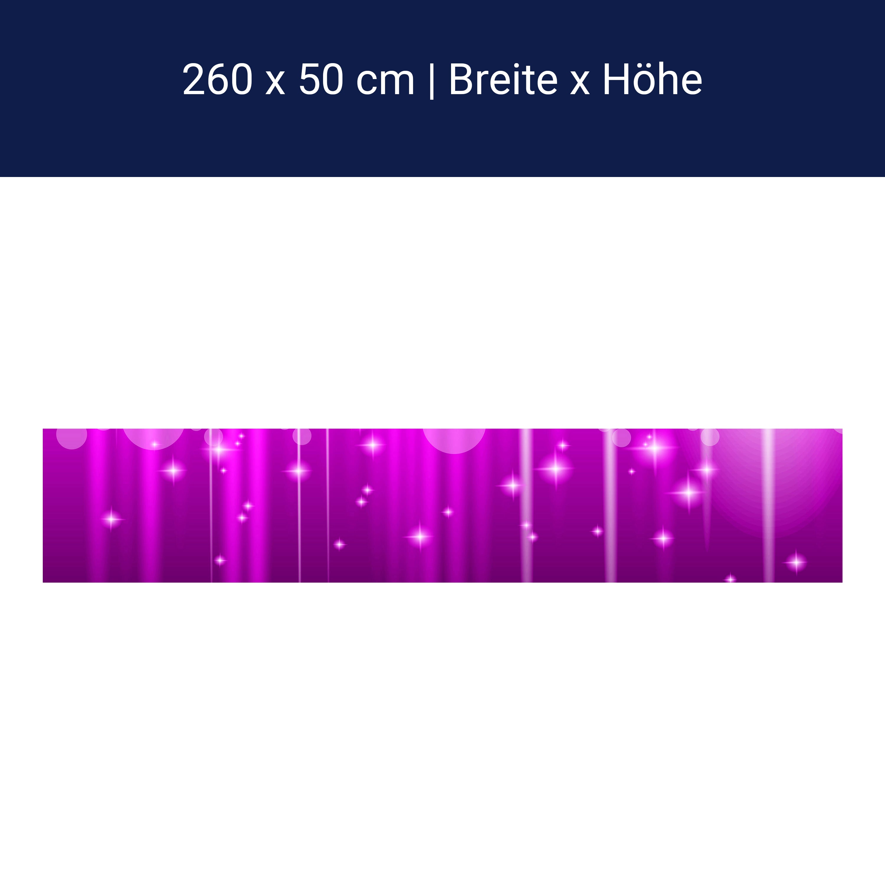 Küchenrückwand Pinker Lichterregen M0424 Küchenrückwand Pinker Lichterregen M0424