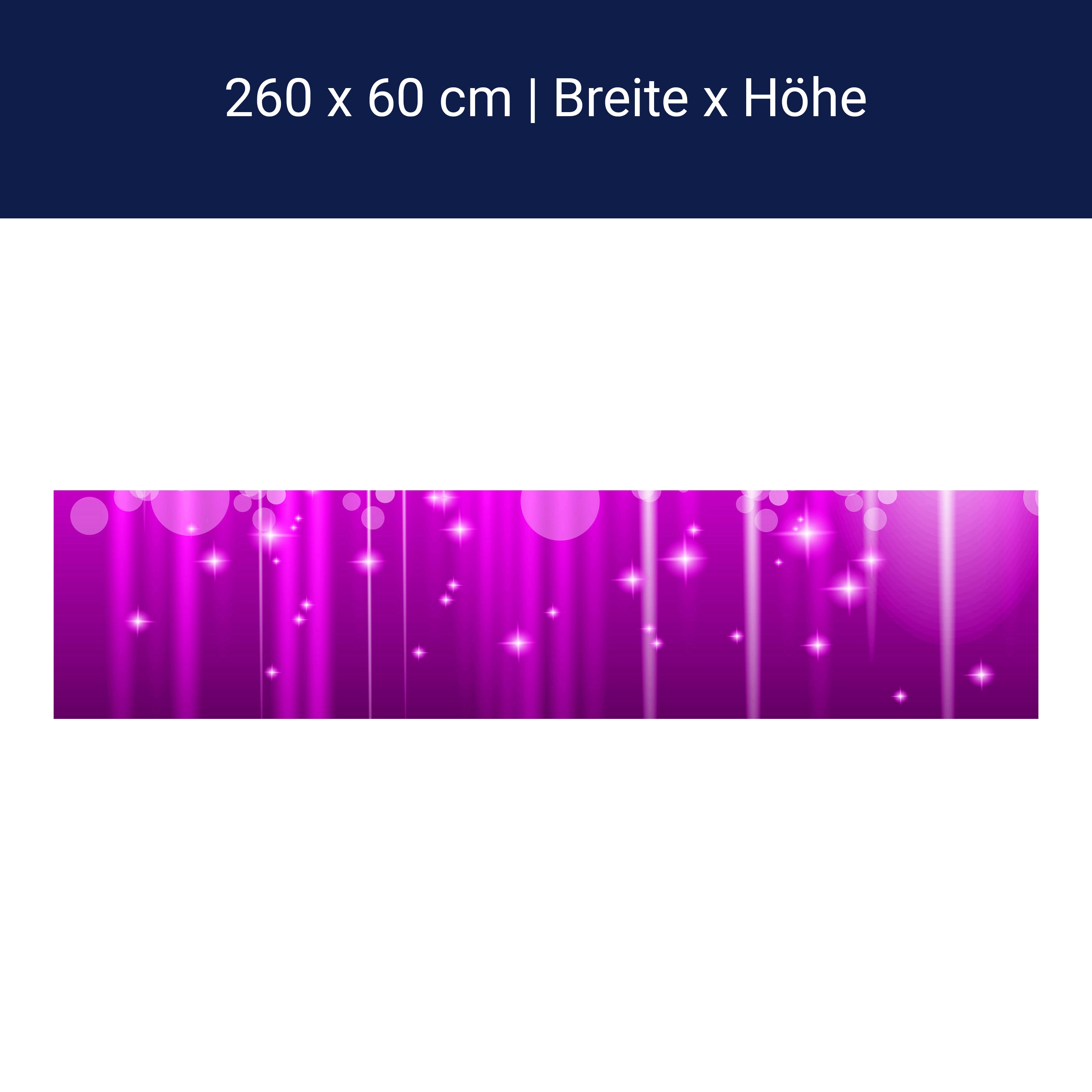 Küchenrückwand Pinker Lichterregen M0424 Küchenrückwand Pinker Lichterregen M0424