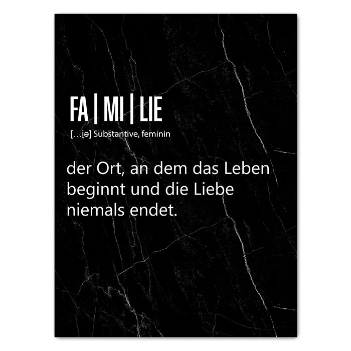 Leinwandbild Familie, Hochformat M0424 kaufen - Bild 1 Leinwandbild Familie, Hochformat M0424 kaufen - Bild 1